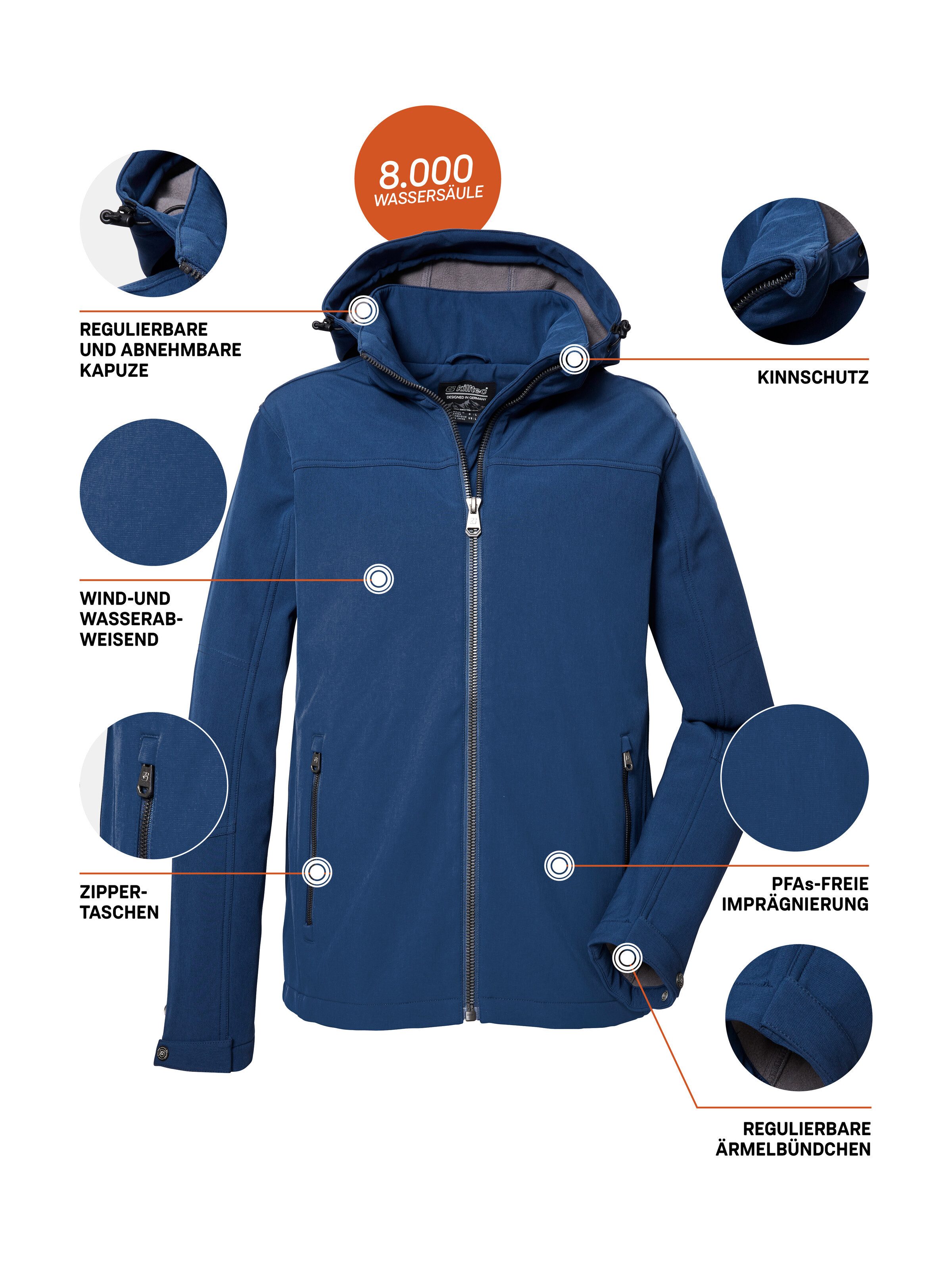 Killtec Softshell-jack Heren softshelljas