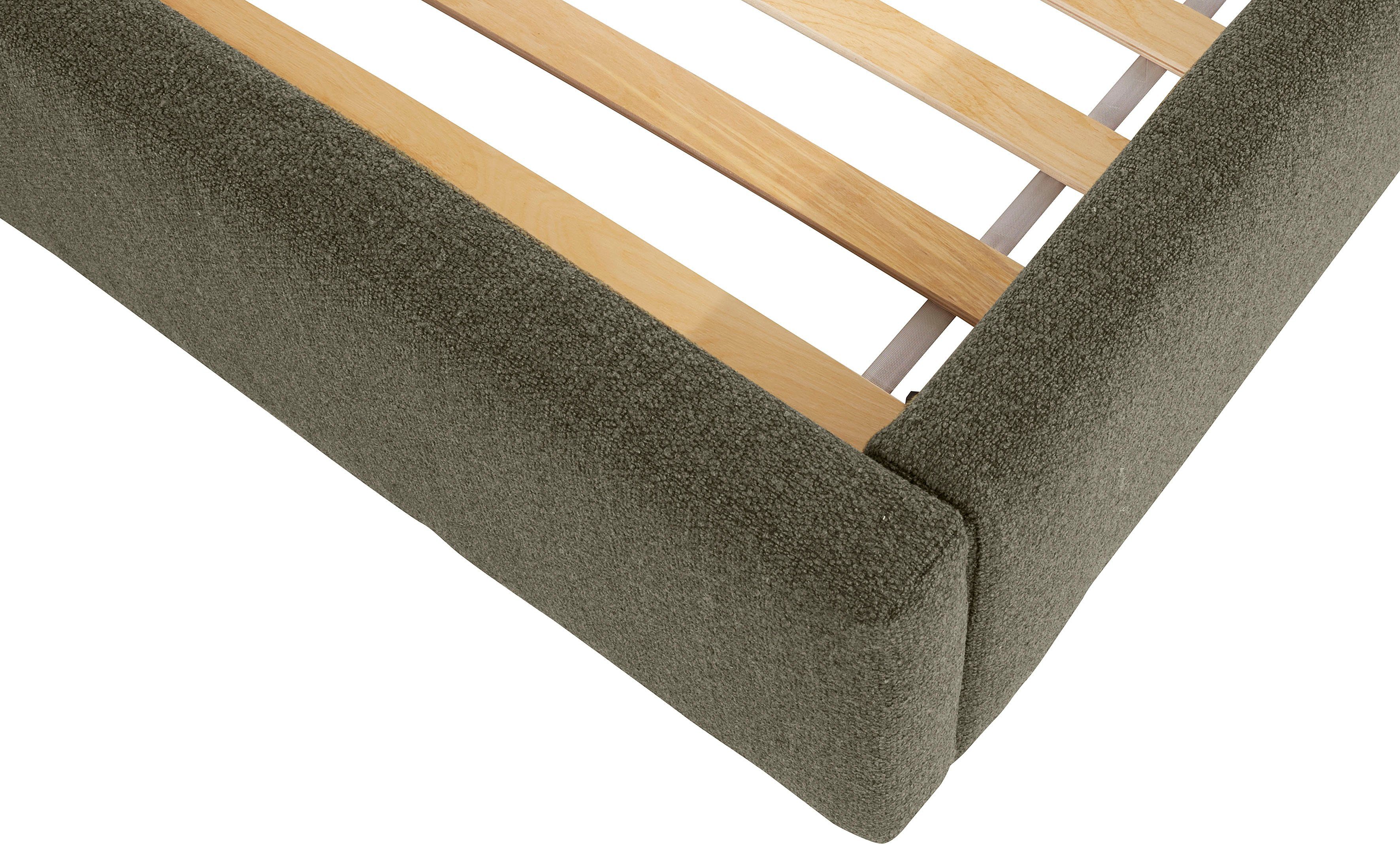 Home affaire Gestoffeerd bed Annera, kussenvulling met veren Inclusief lattenbodem, ligoppervlak 140 of 180 cm kiesbaar