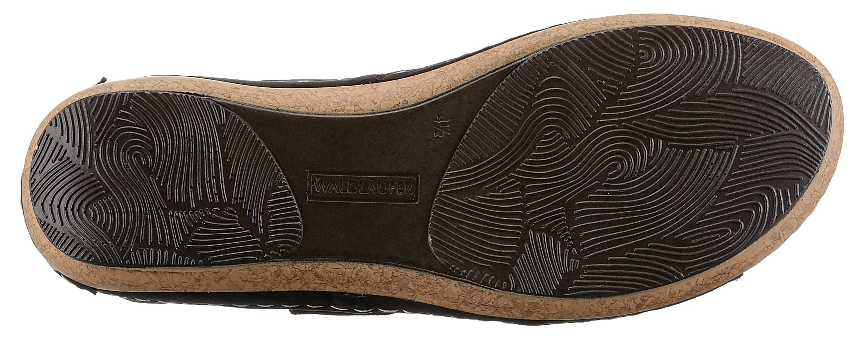 Waldläufer Sandalen HELIETT zomerschoen, sandaal, sleehak, met uitneembare binnenzool, h-breedte
