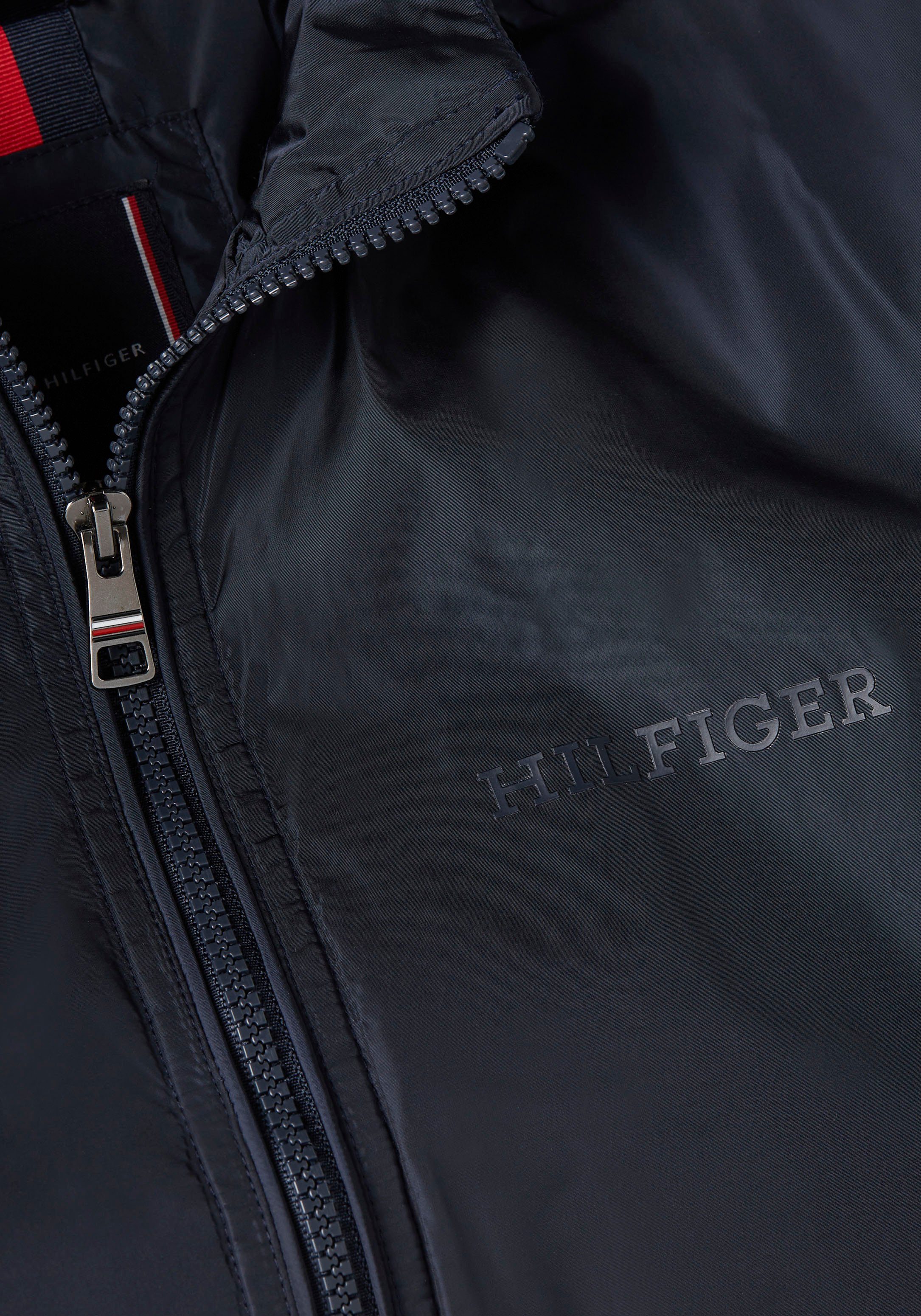 Tommy Hilfiger Outdoorjack RWB REGATTA JACKET in hoog gesloten ontwerp