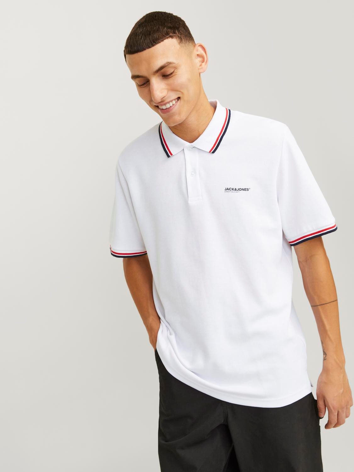 Jack & Jones Poloshirt JJCAMPA POLO SS