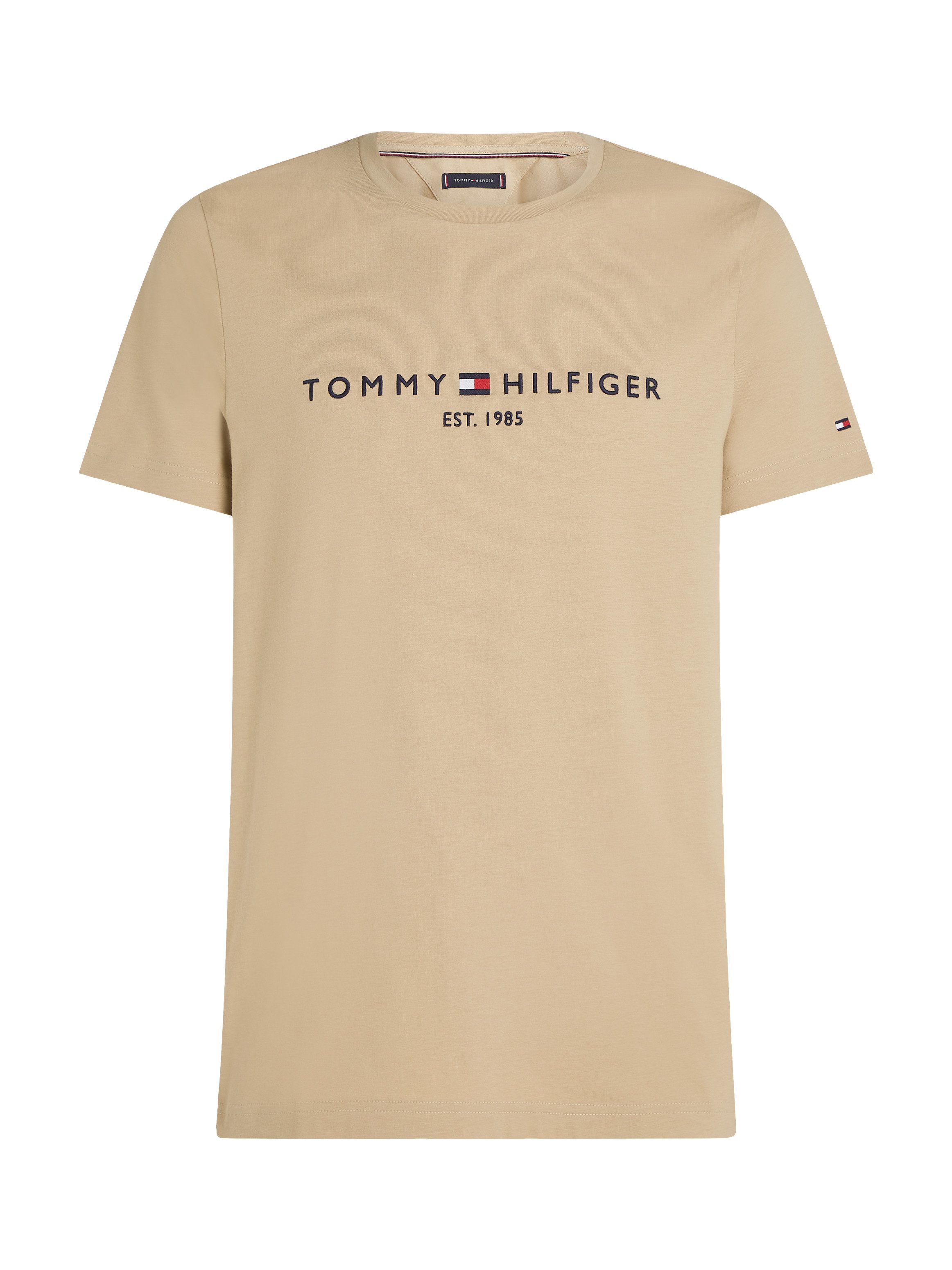Tommy Hilfiger T-shirt Tommy Logo Tee van duurzaam katoen