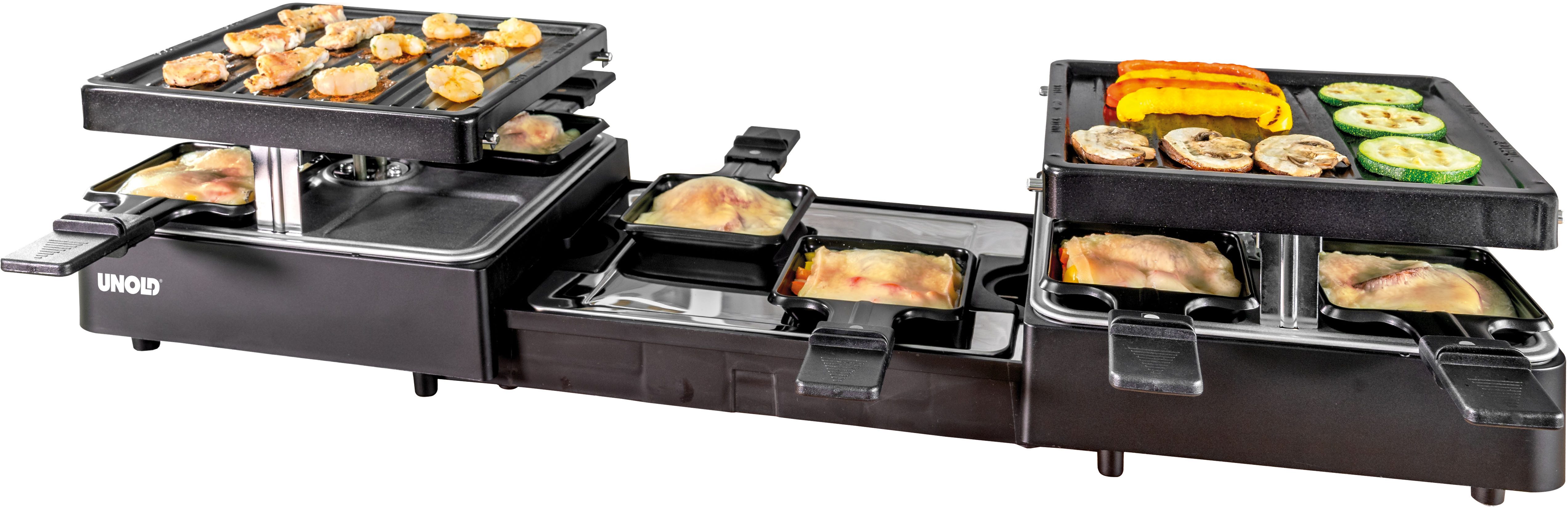Unold Raclette 48755 RACLETTE Uitschuifbaar