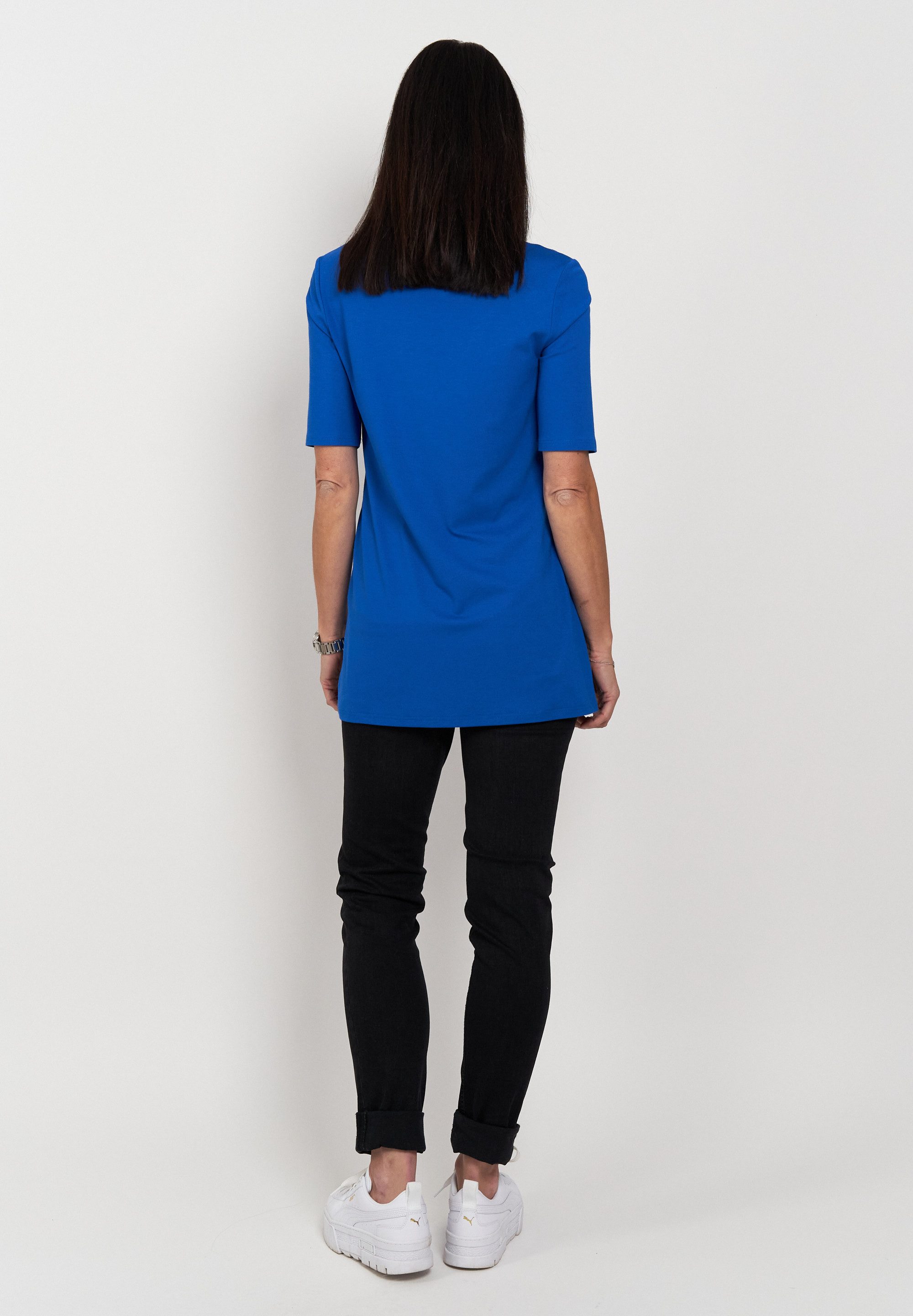 Seidel Moden T-shirt met strepen, made in germany