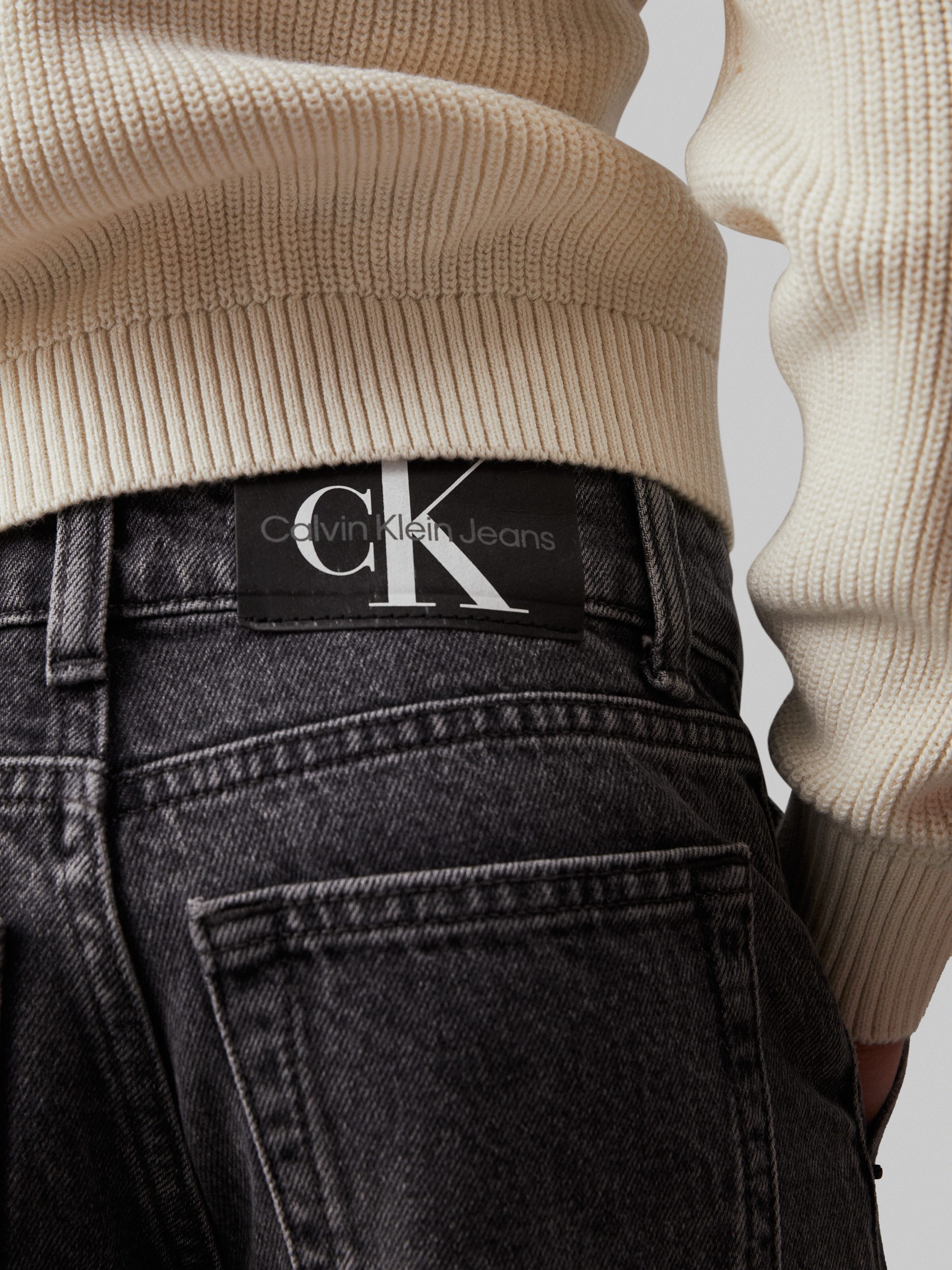 Calvin Klein Straight jeans AUTHENTIC GREY SKATER voor kinderen tot 16 jaar