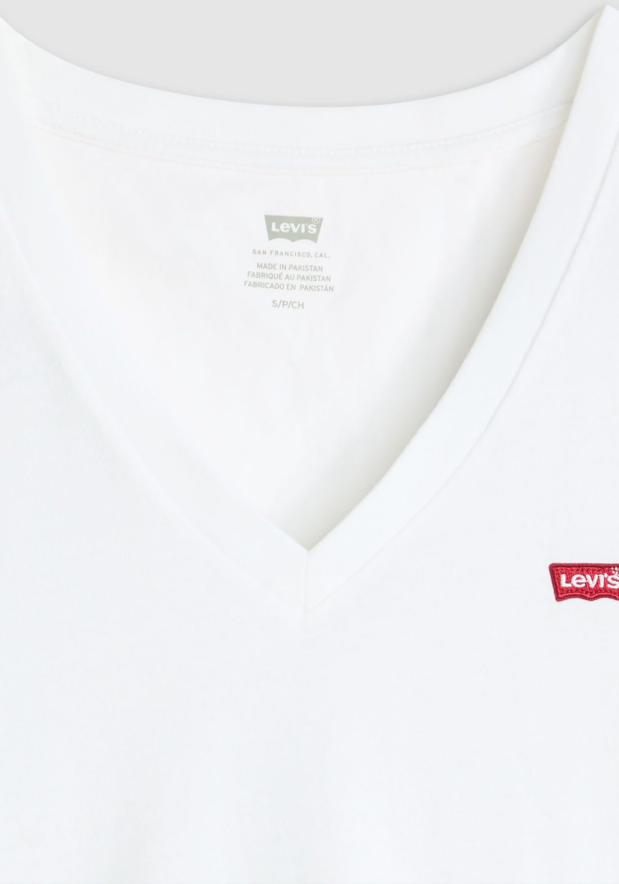 Levi's® T-shirt VNECK TEE 2 PACK (set, 2-delig)
