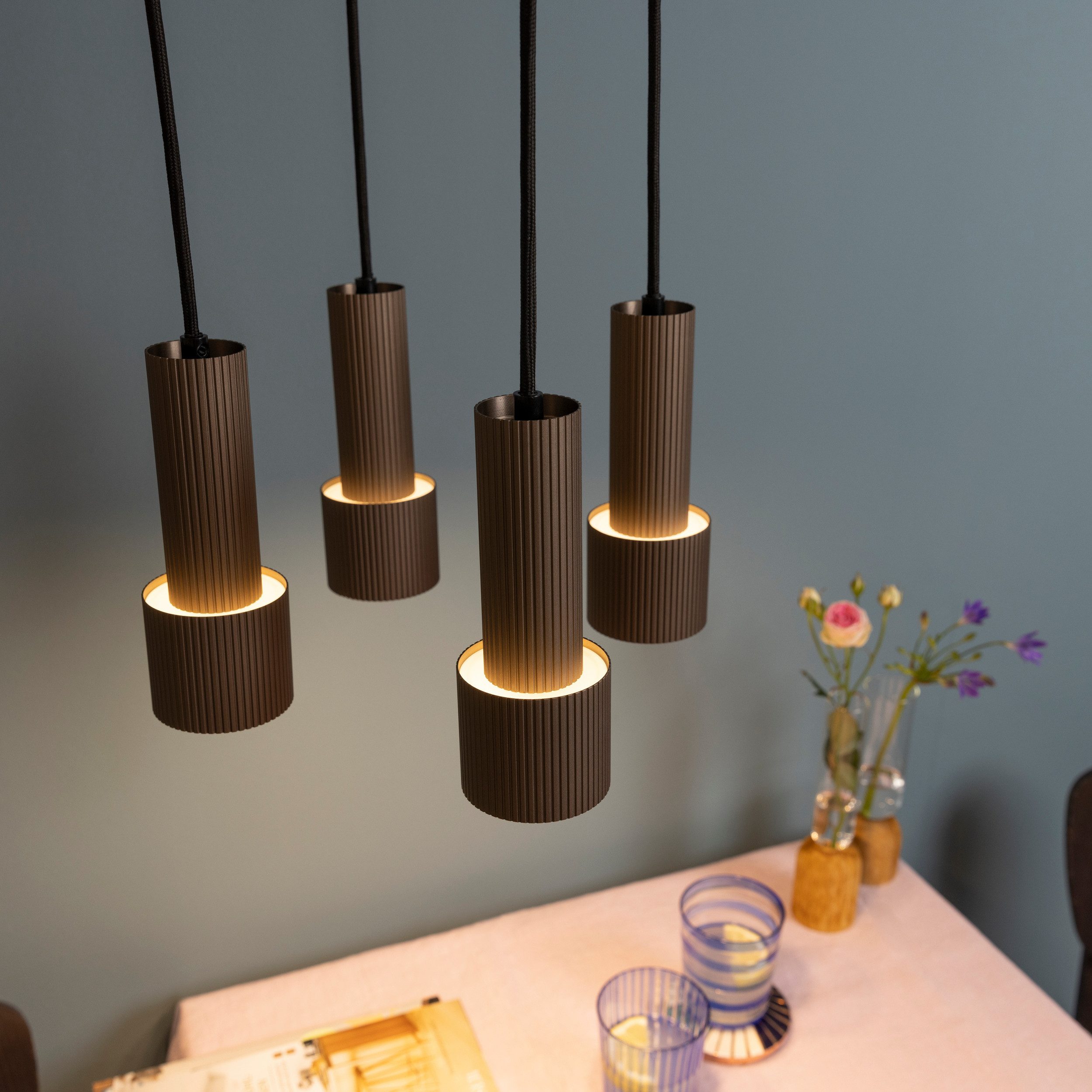 Brilliant Leuchten Hanglamp Cadiz