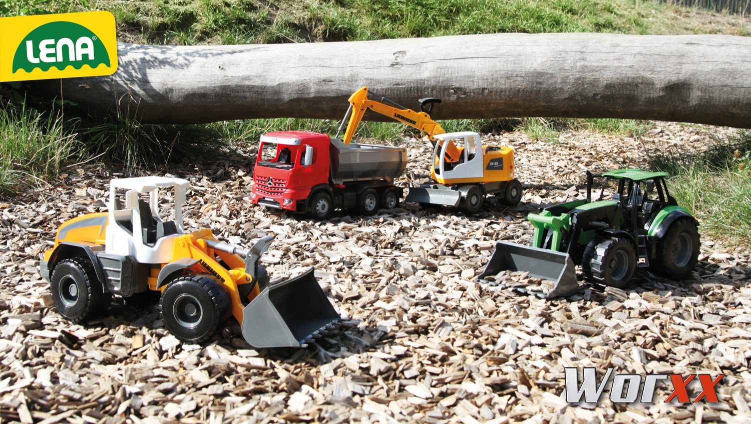 Lena® Speelgoed vrachtwagen Worxx, Mercedes-Benz Arocs