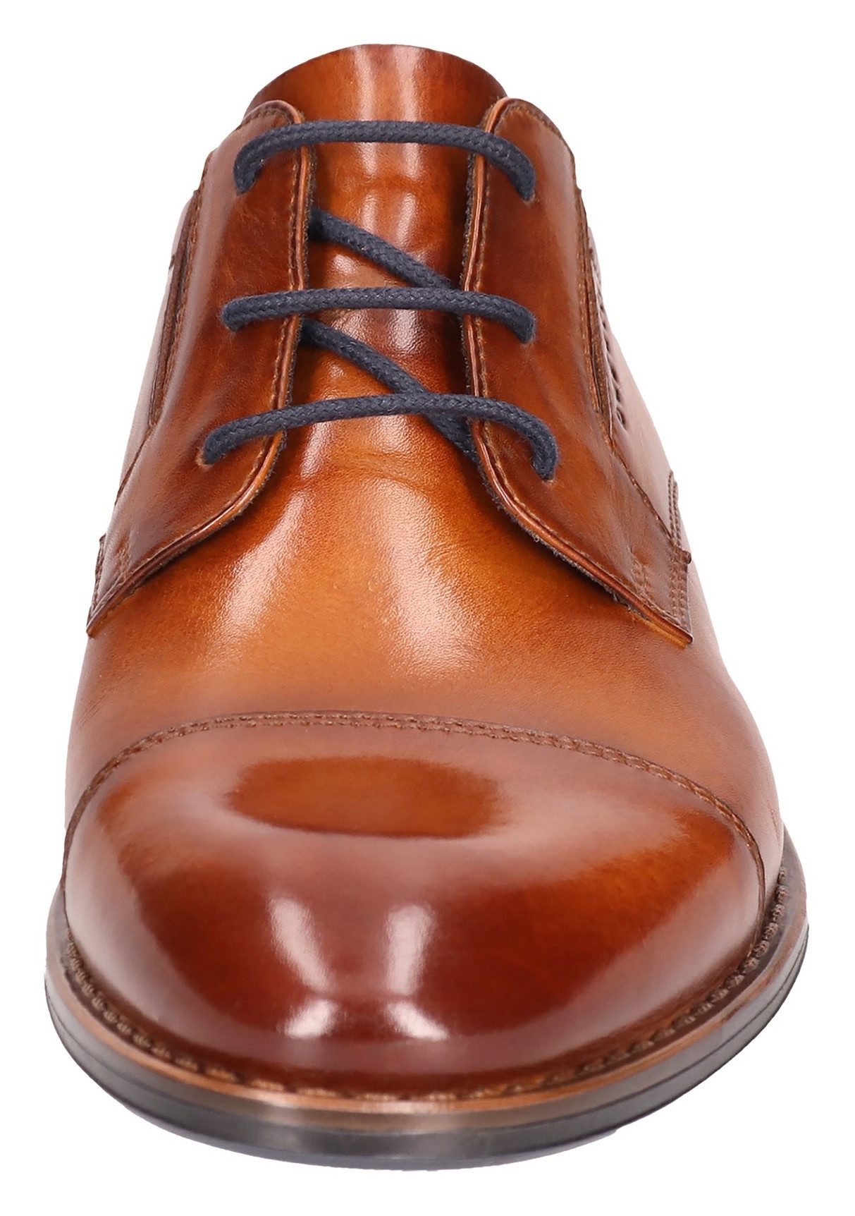 Bugatti Veterschoenen , blokhak, avondschoen, feestelijke schoen, business schoen, logoprint