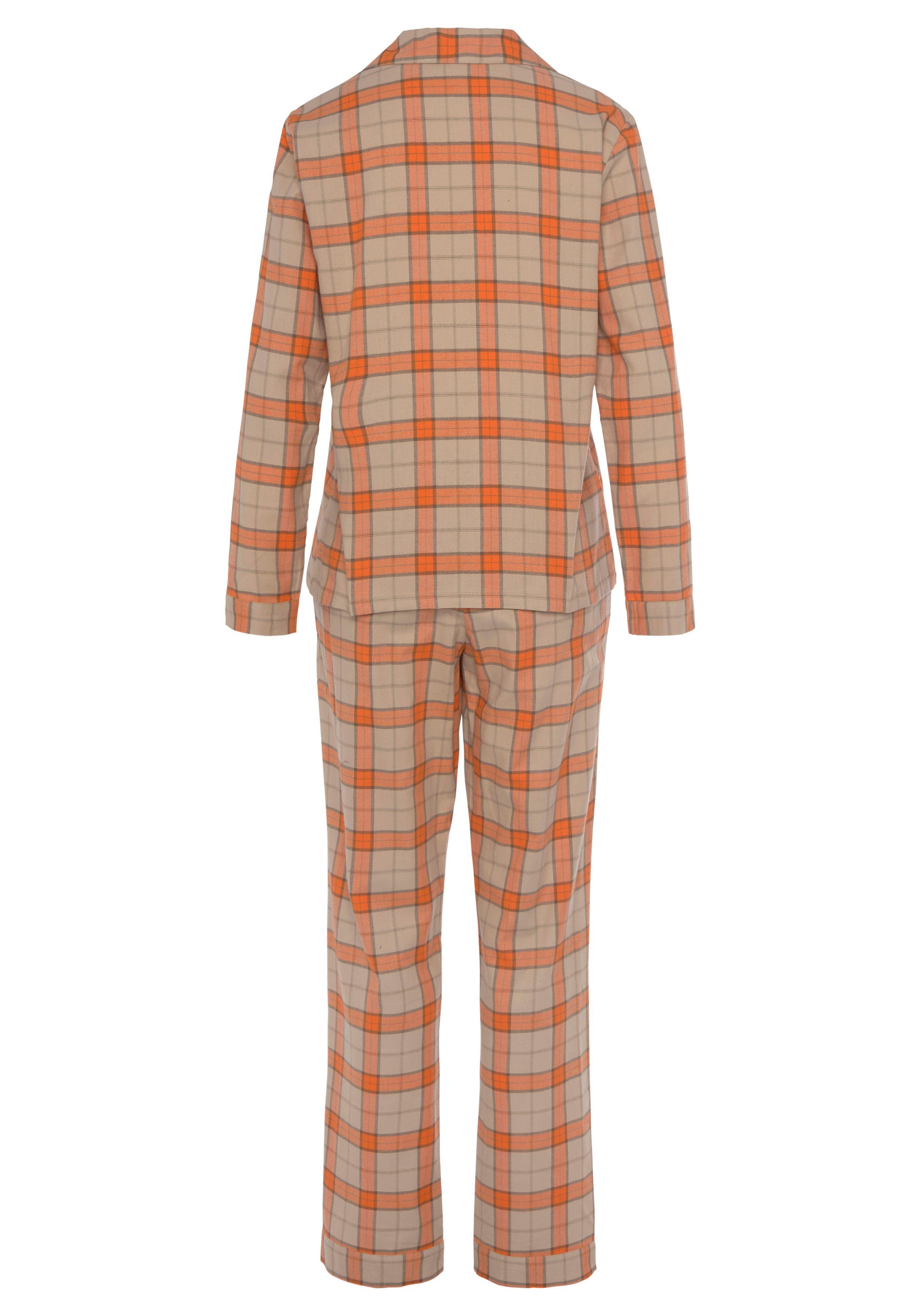 Vivance Dreams Pyjama van knuffelzacht flanel (2-delig)