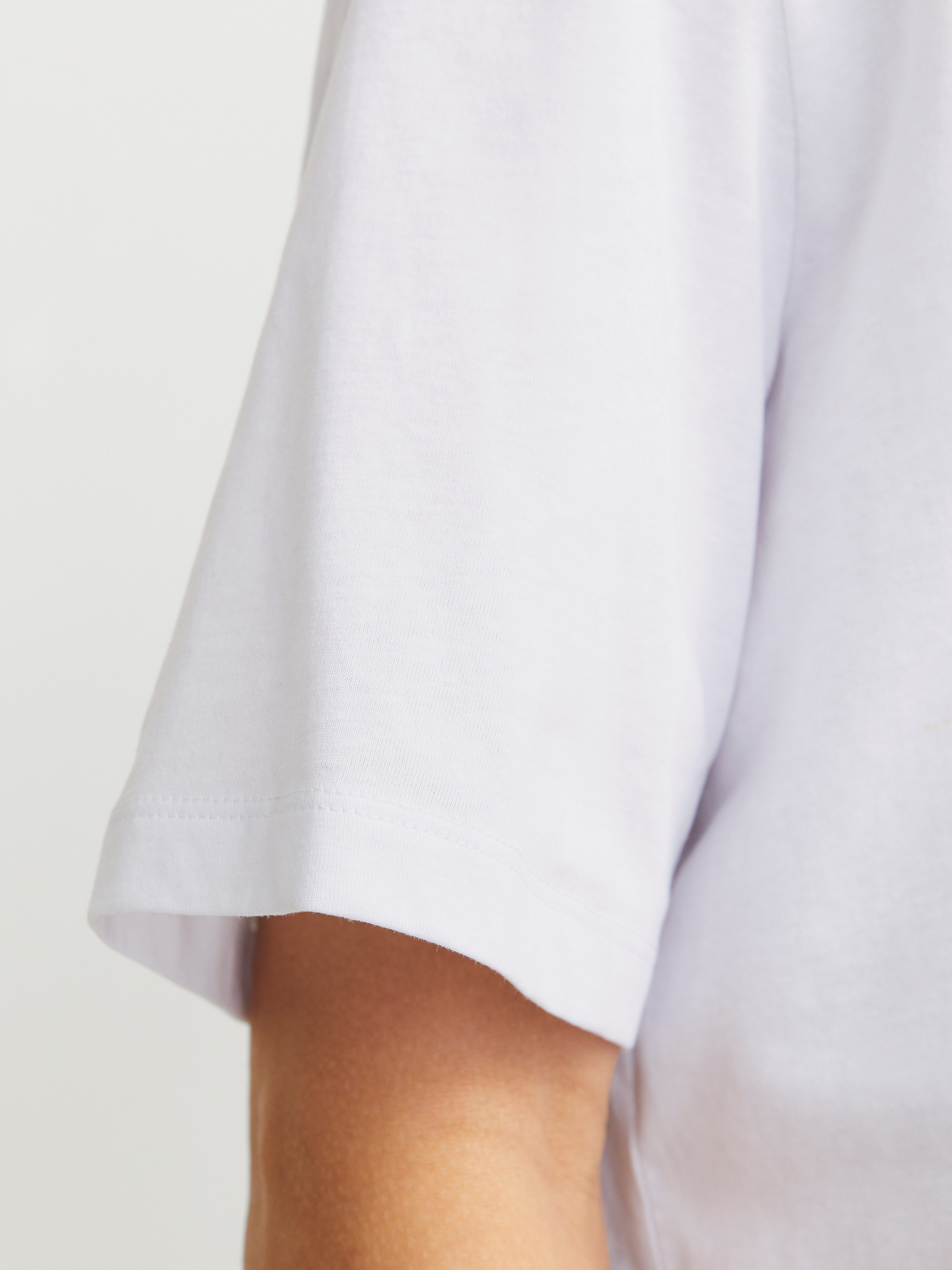 Jack & Jones Shirt met print JJHUDSON TEE SS CREW NECK
