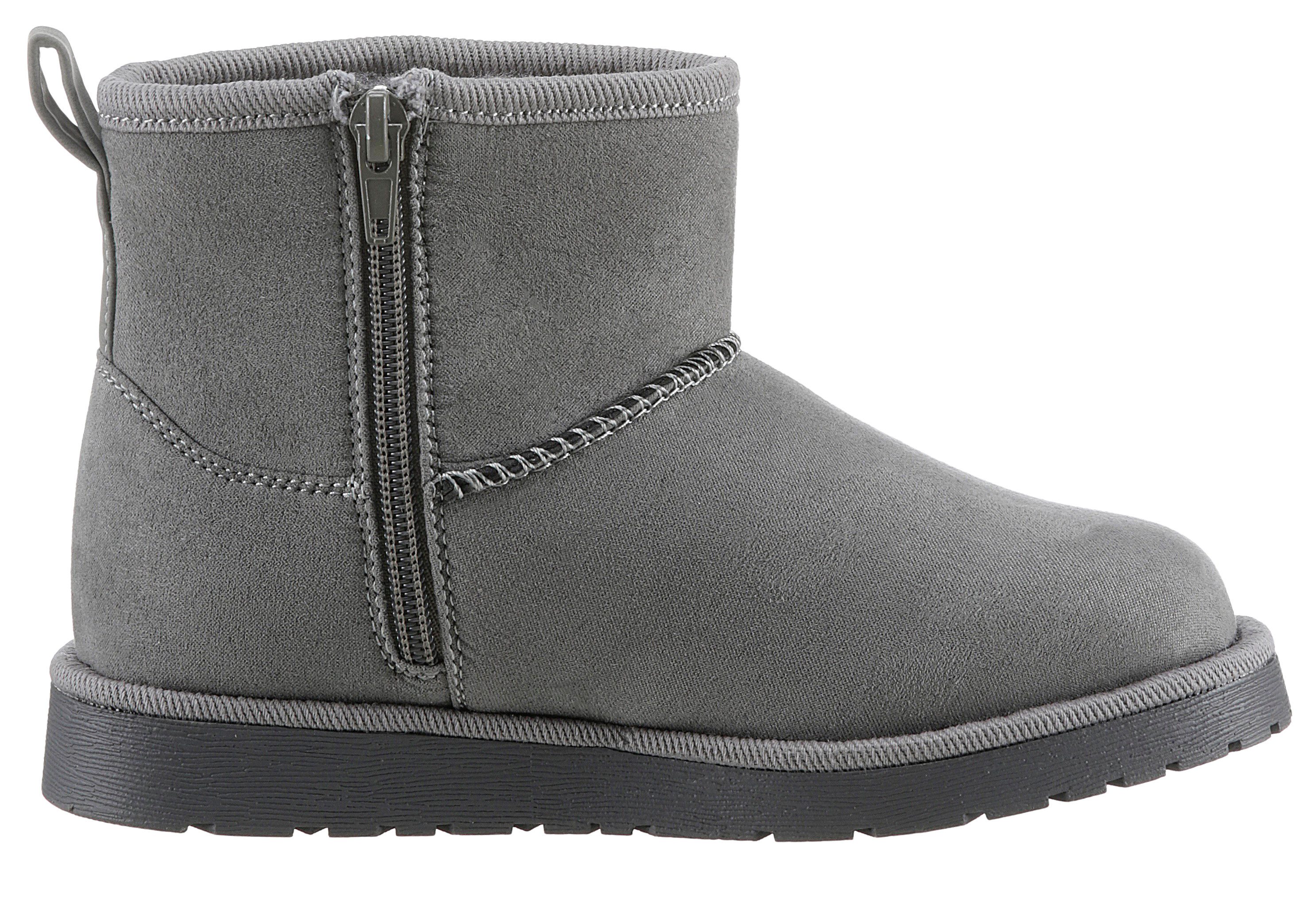 Levi's Kidswear Winterlaarzen LEVIS® NEW WAVE , winterlaarzen, ritssluitinglaarzen met knuffelig warm fleece