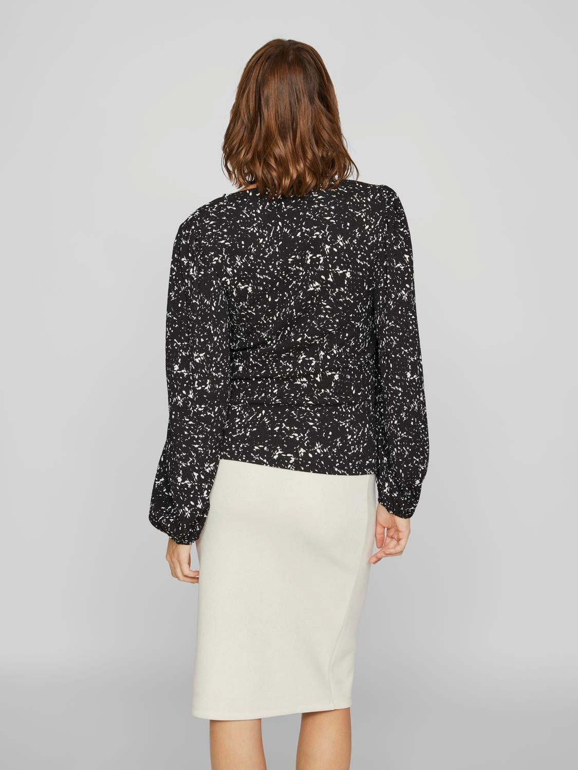 Vila Shirt VIPEFFI DEW L/S TOP - NOOS
