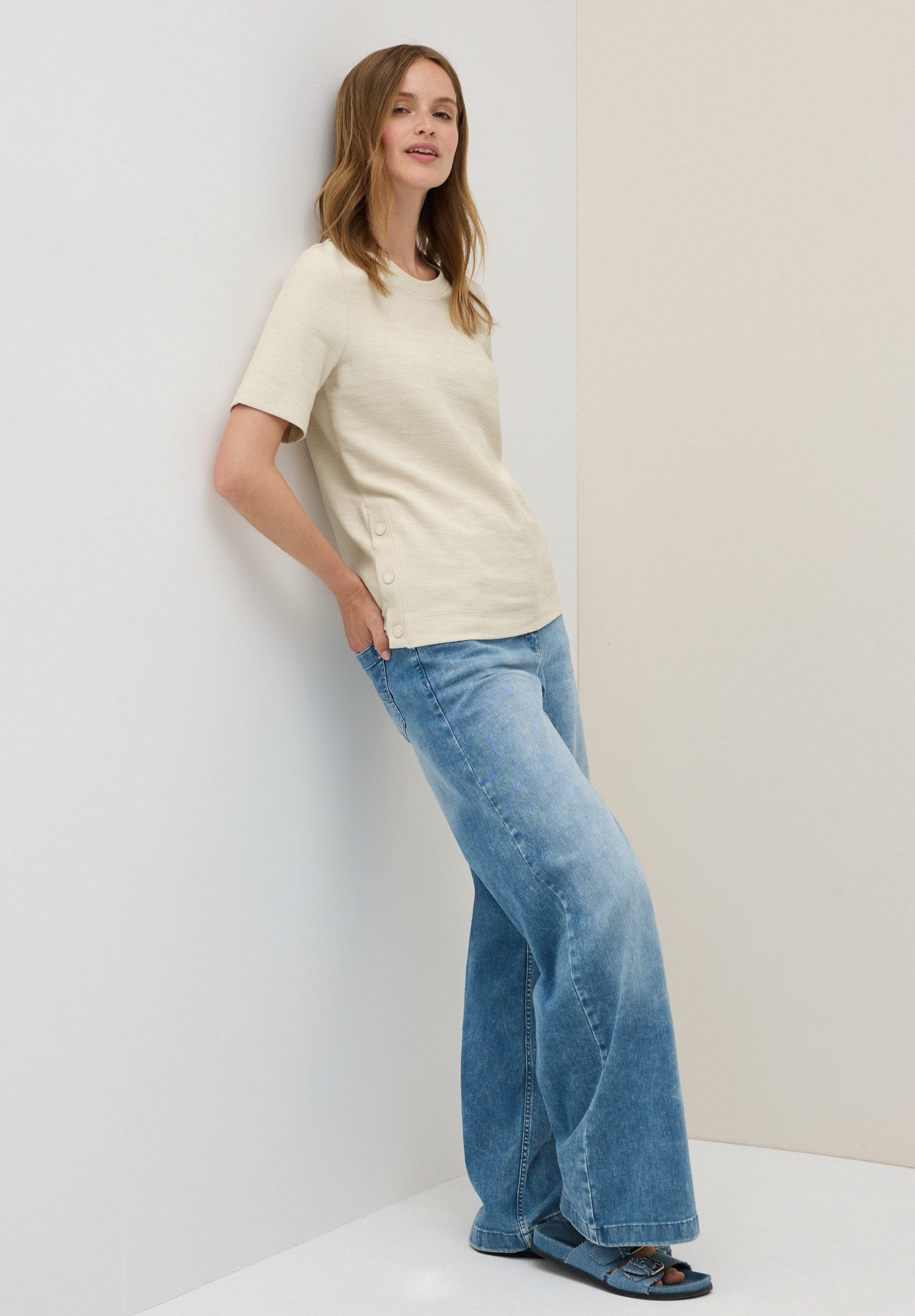 Cecil Shirt met ronde hals