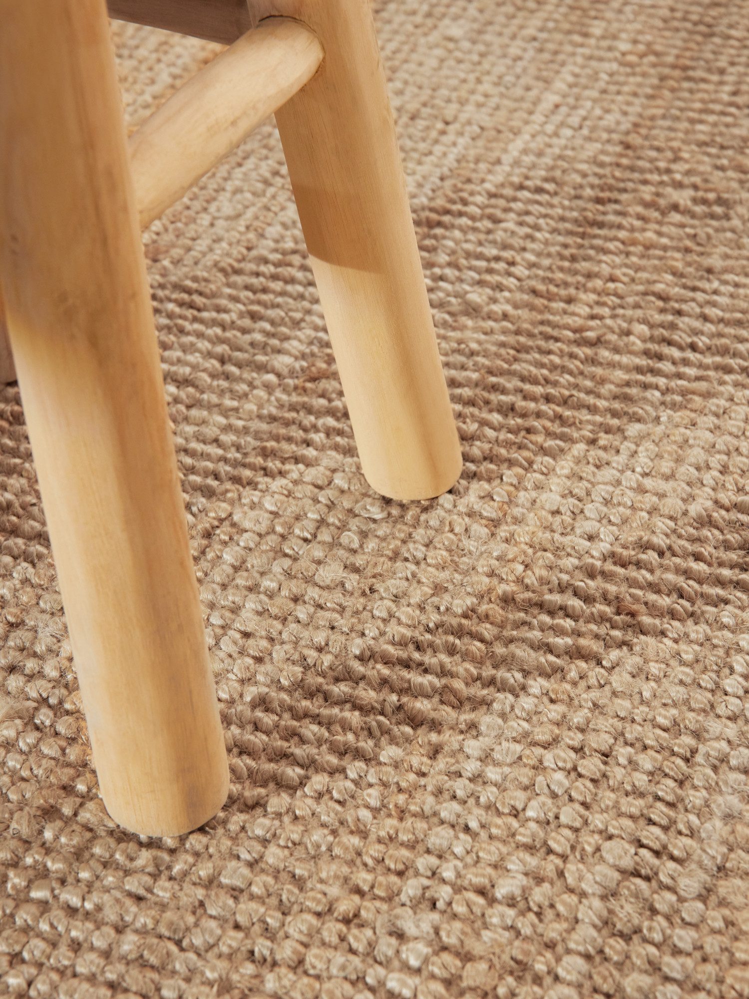 HANSE Home Vloerkleed Jaipur jute tapijt, als loper en rond 100% natuurlijke vezel, woonkamer, eetkamer, slaapkamer, grs