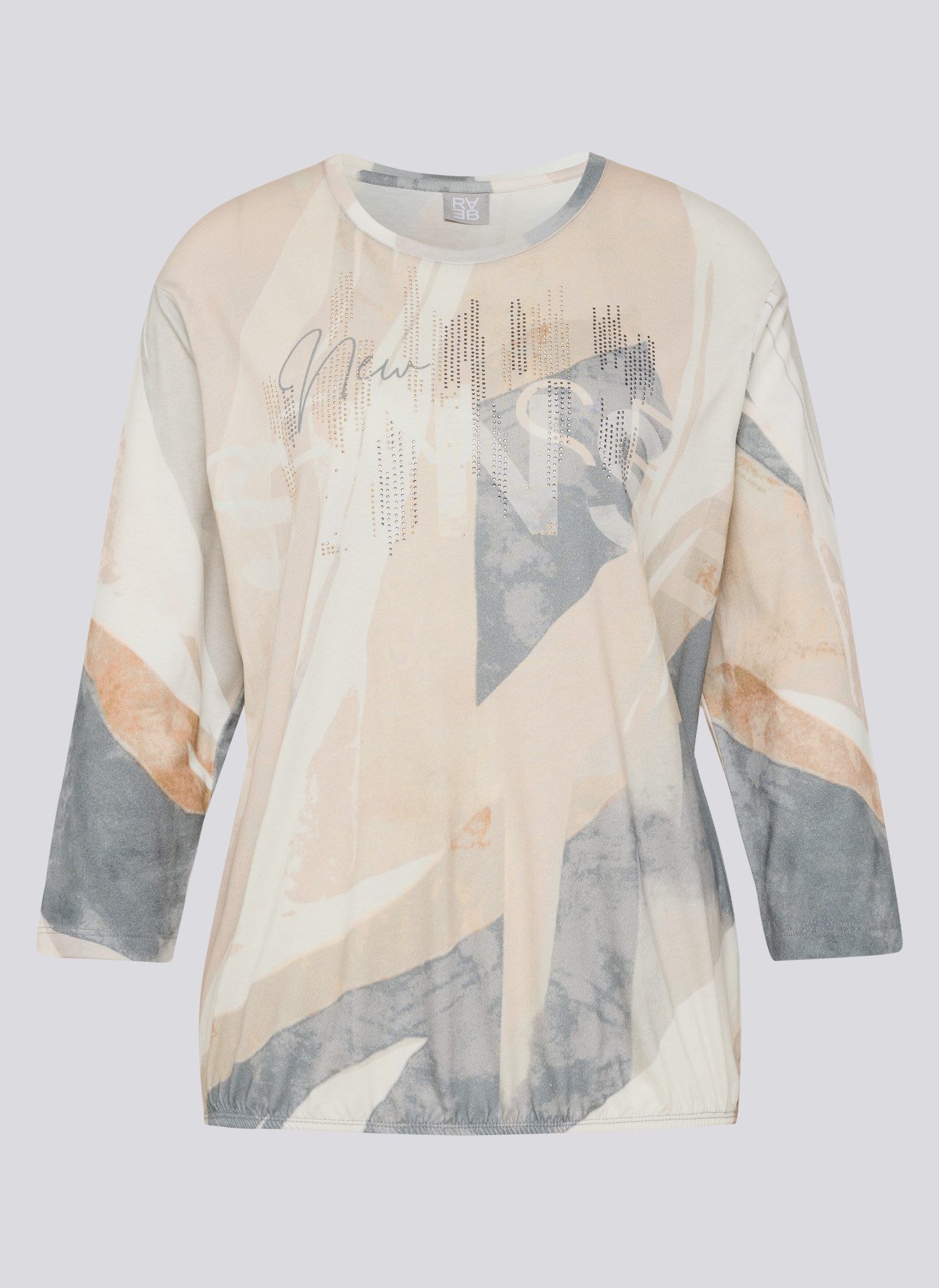 Rabe Shirt met 3/4 mouwen met print all-over