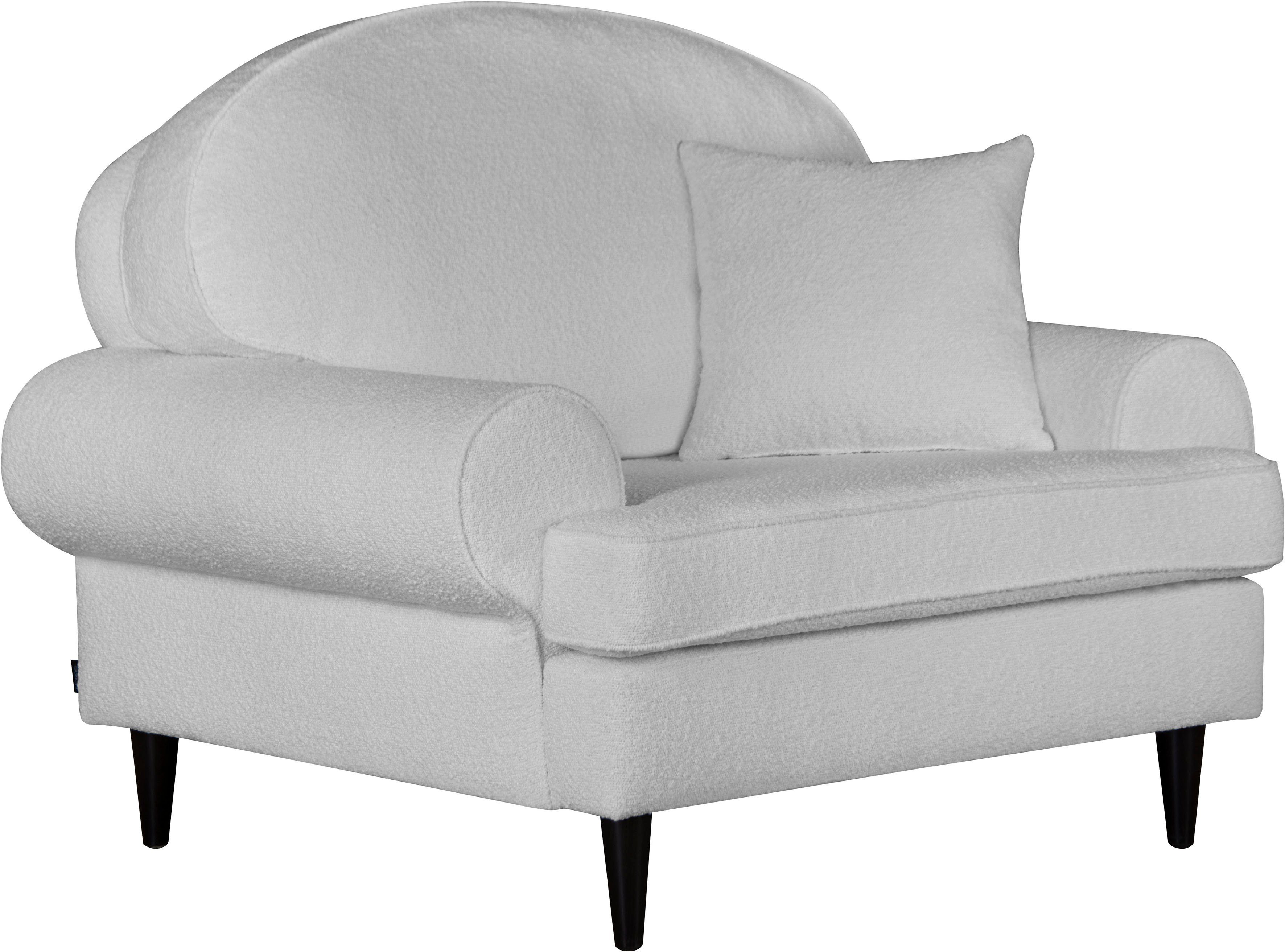 Home affaire Fauteuil Vitreux ook in bouclé-bekleding, bxhxd: 117x100x95 cm