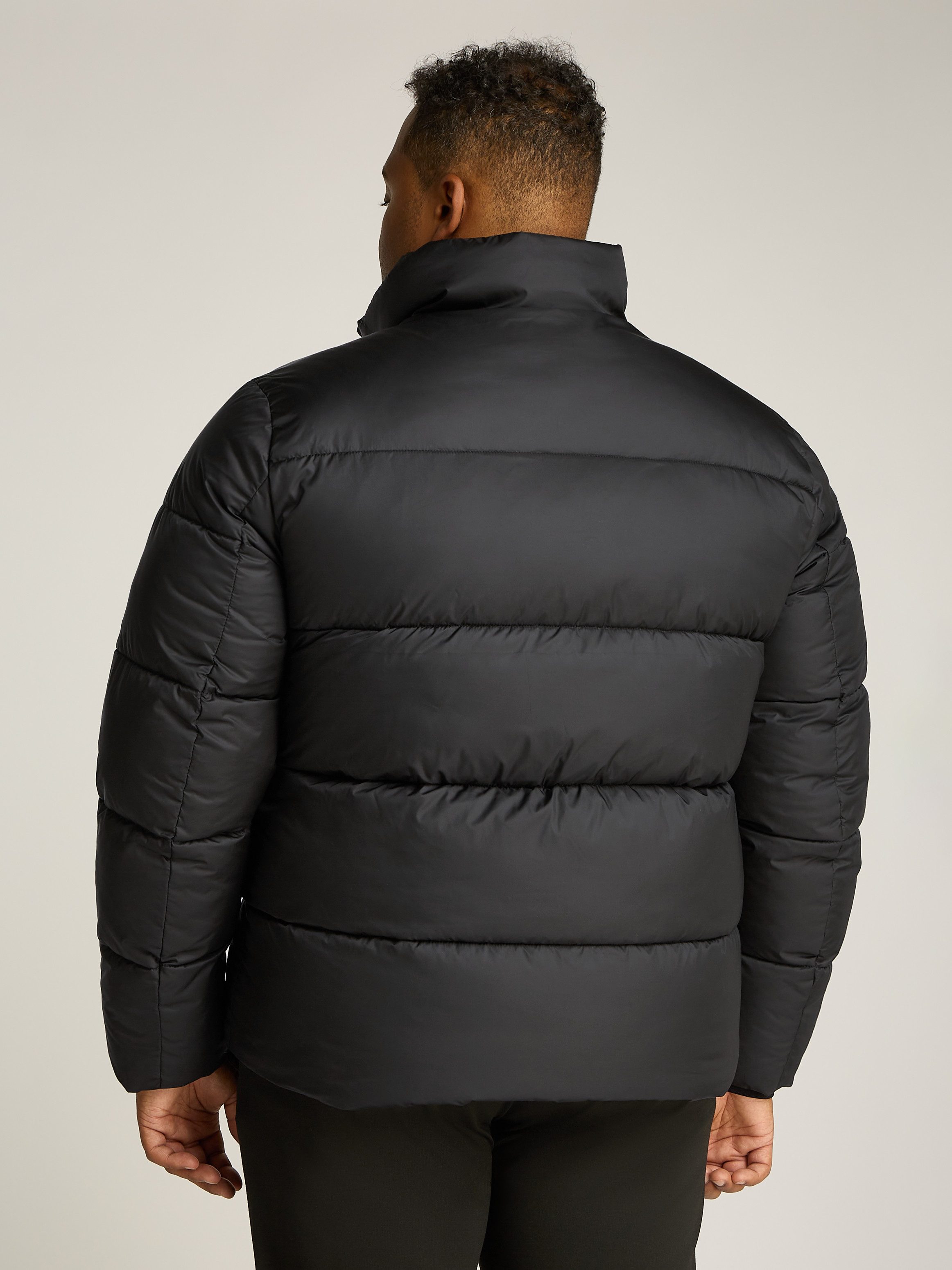 Calvin Klein Gewatteerde jas BT_QUILT PUFFER MW in grote maten met logopatch
