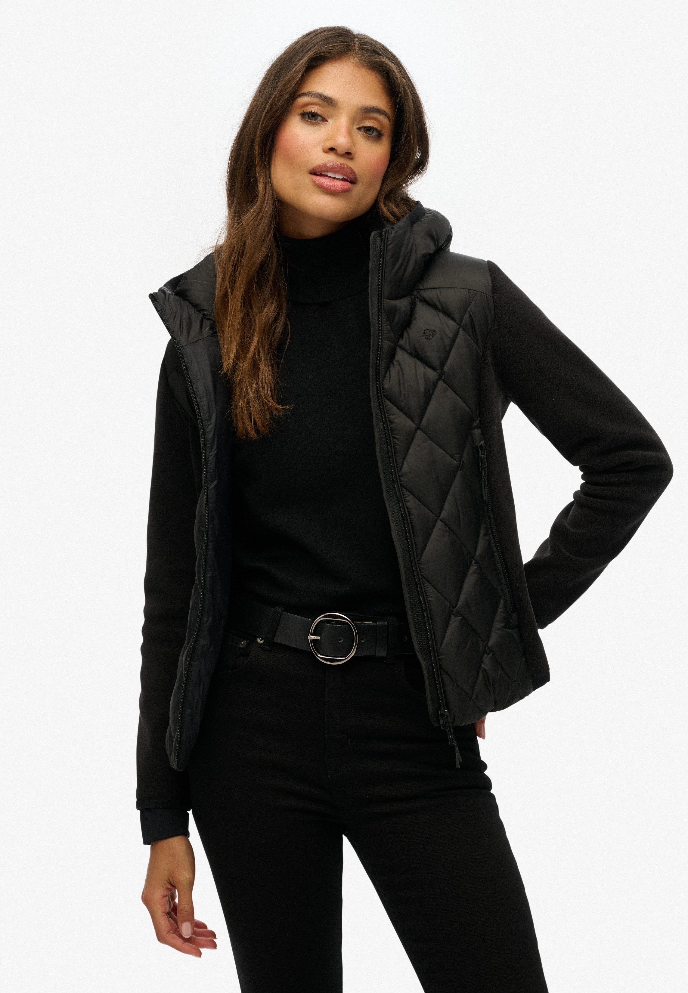 Superdry Gewatteerde jas HOODED HERITAGE STORM JACKET