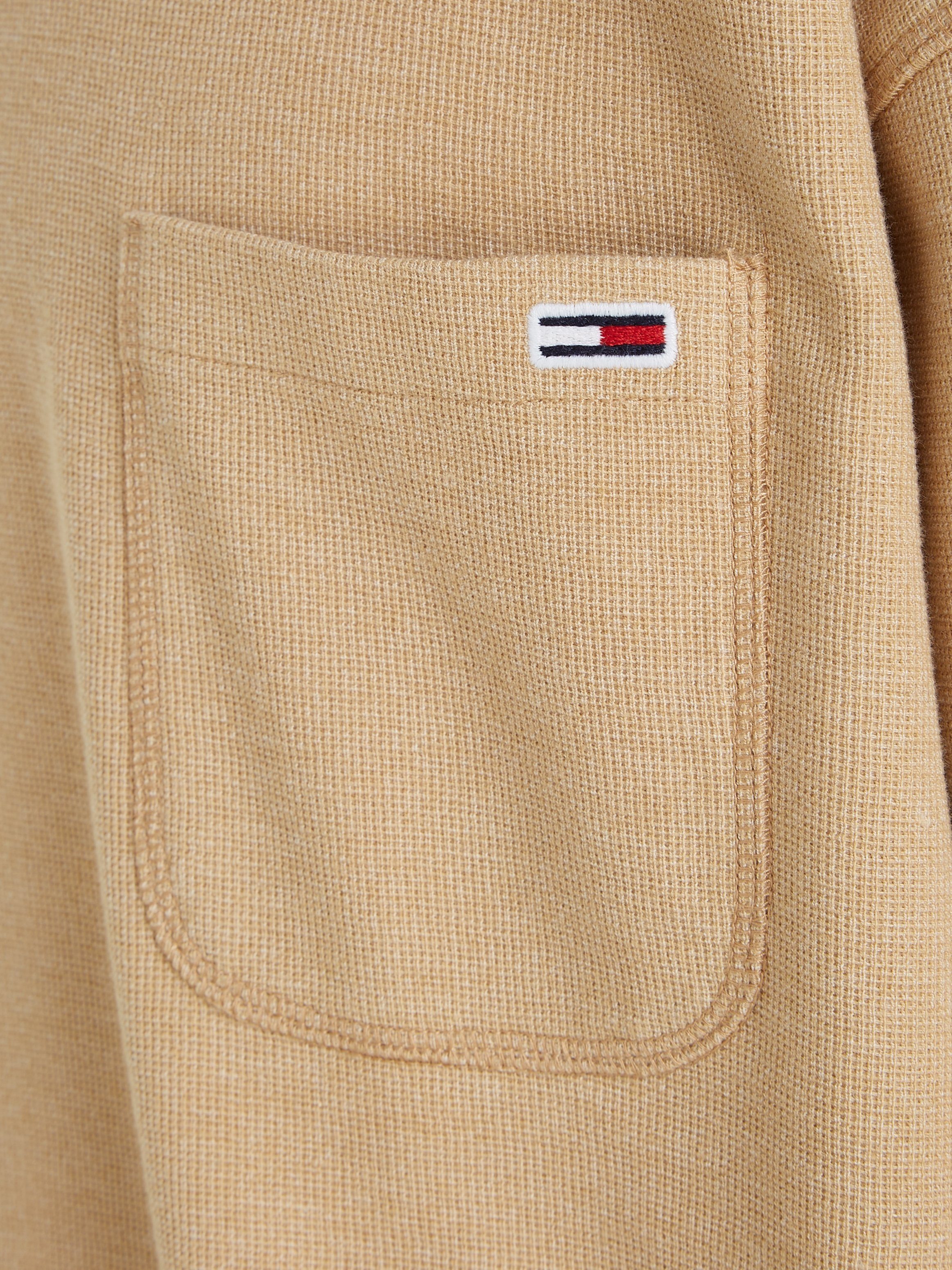 TOMMY JEANS Shirt met lange mouwen TJM RLX WAFFLE SNIT TEE