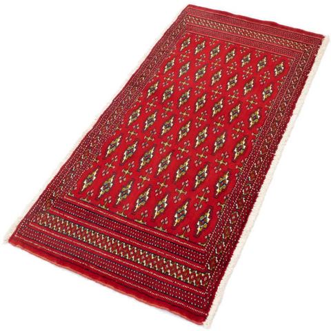 morgenland wollen kleed Turkaman Teppich handgeknüpft rot