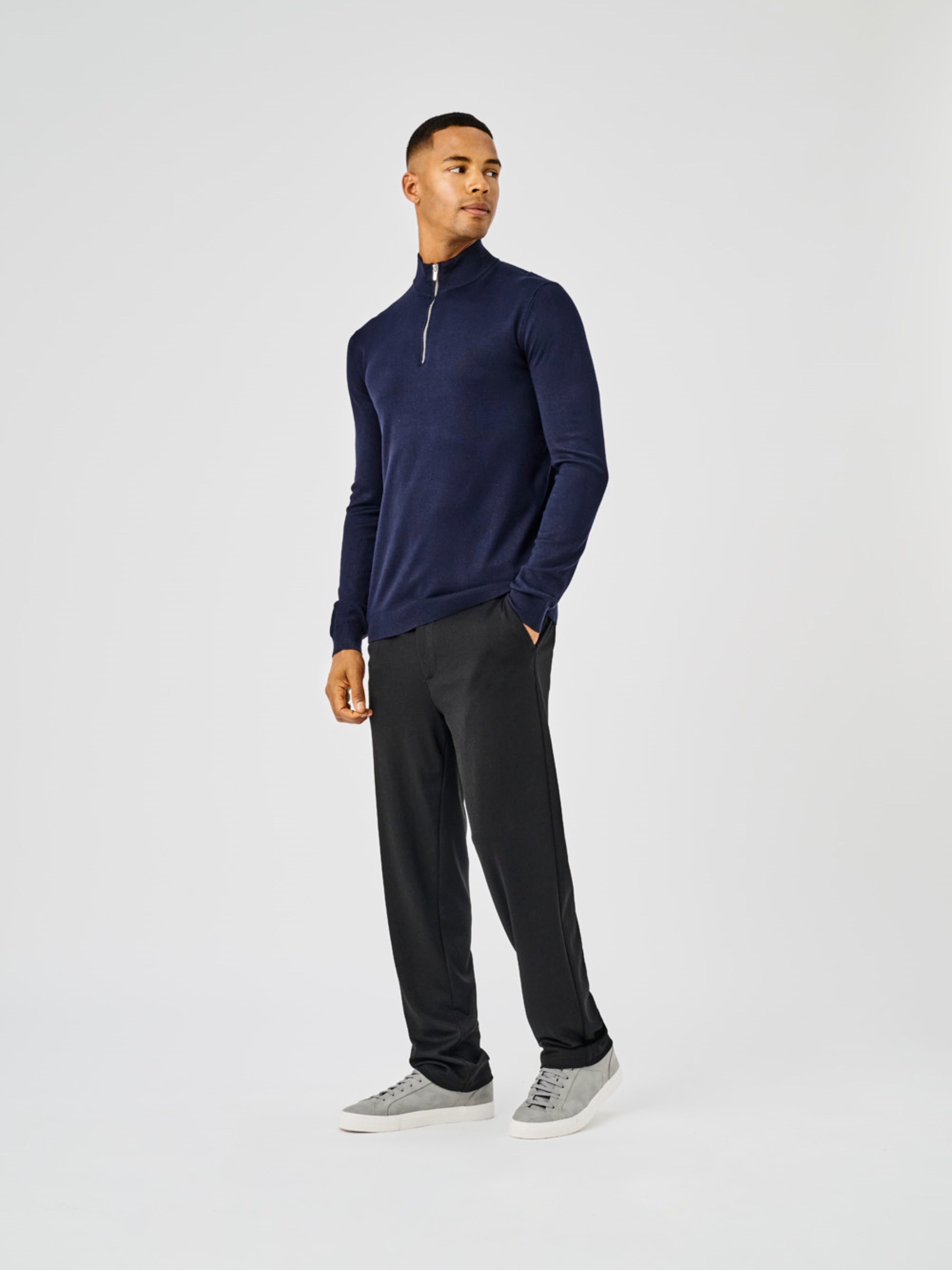 ONLY & SONS Gebreide trui ONSWYLER LIFE REG 14 HALF ZIP KNIT NOOS