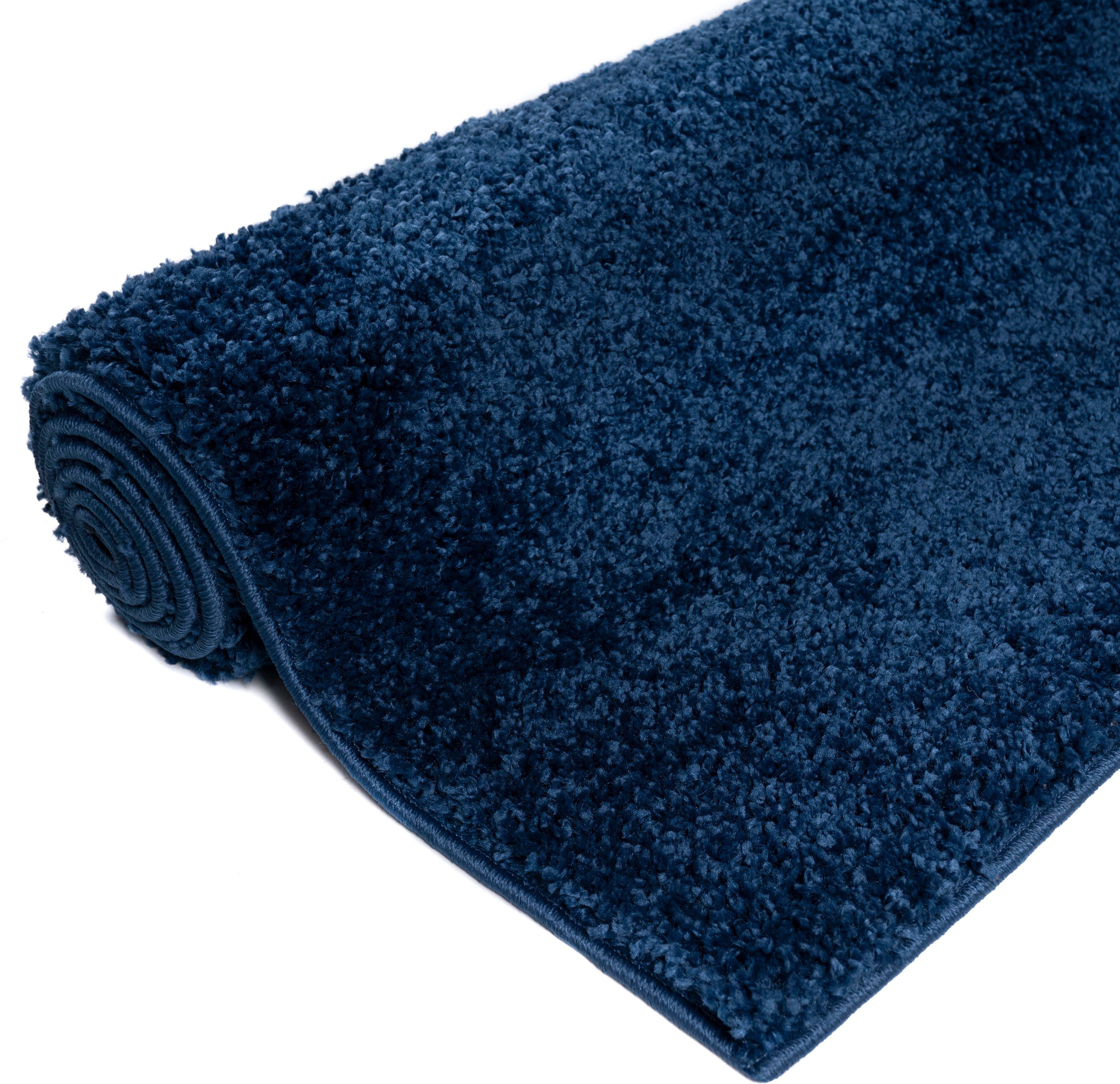 Bruno Banani Hoogpolig vloerkleed Shaggy Soft geweven, uni kleuren, bijzonder zacht en knuffelig, klantenfavoriet