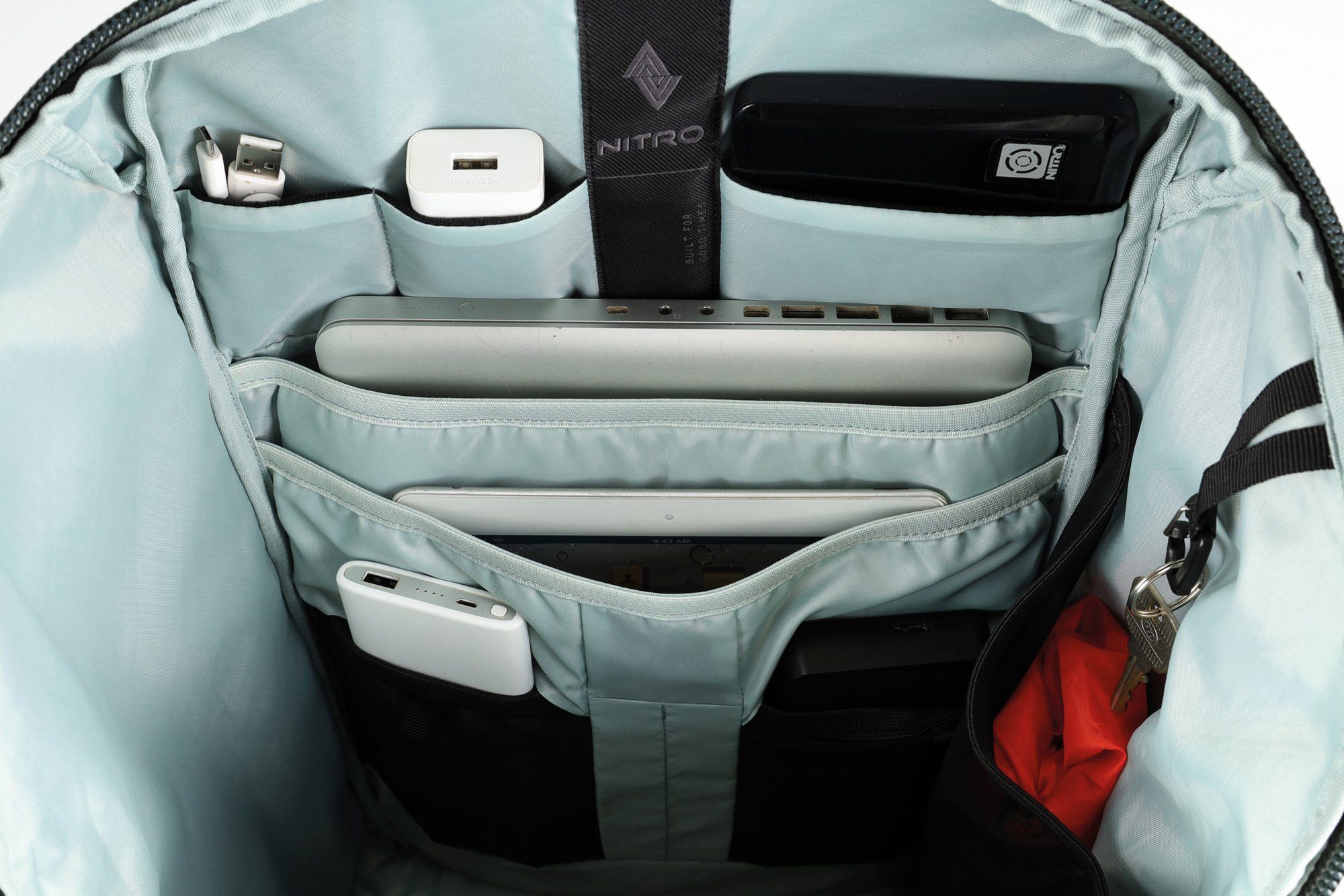 NITRO Vrijetijdsrugzak Nikuro Traveler Reistas, travel bag, dagelijkse rugzak, daypack