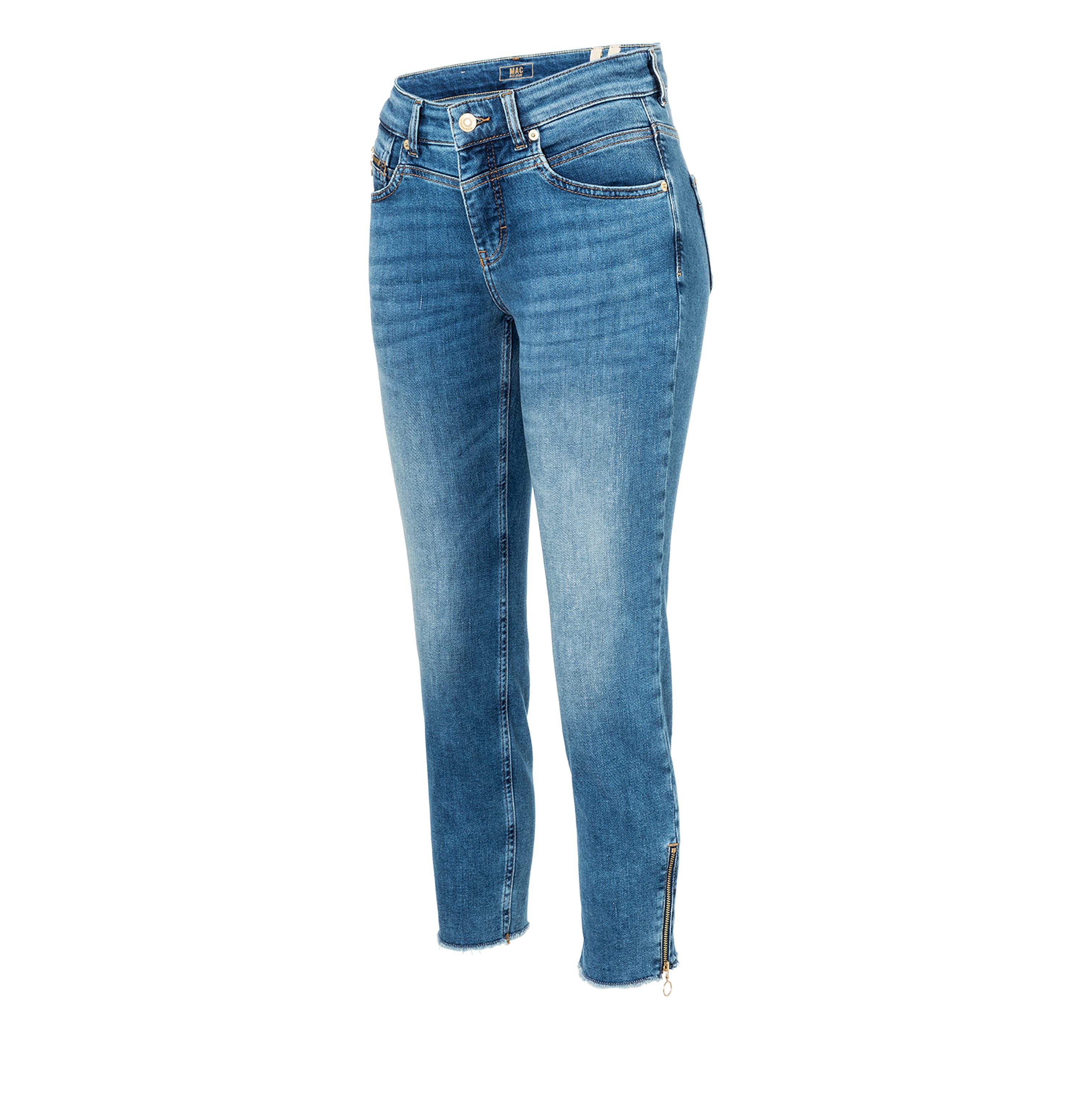 MAC Ankle jeans Rich-slim chic Met bijzonder kleingeldzakje