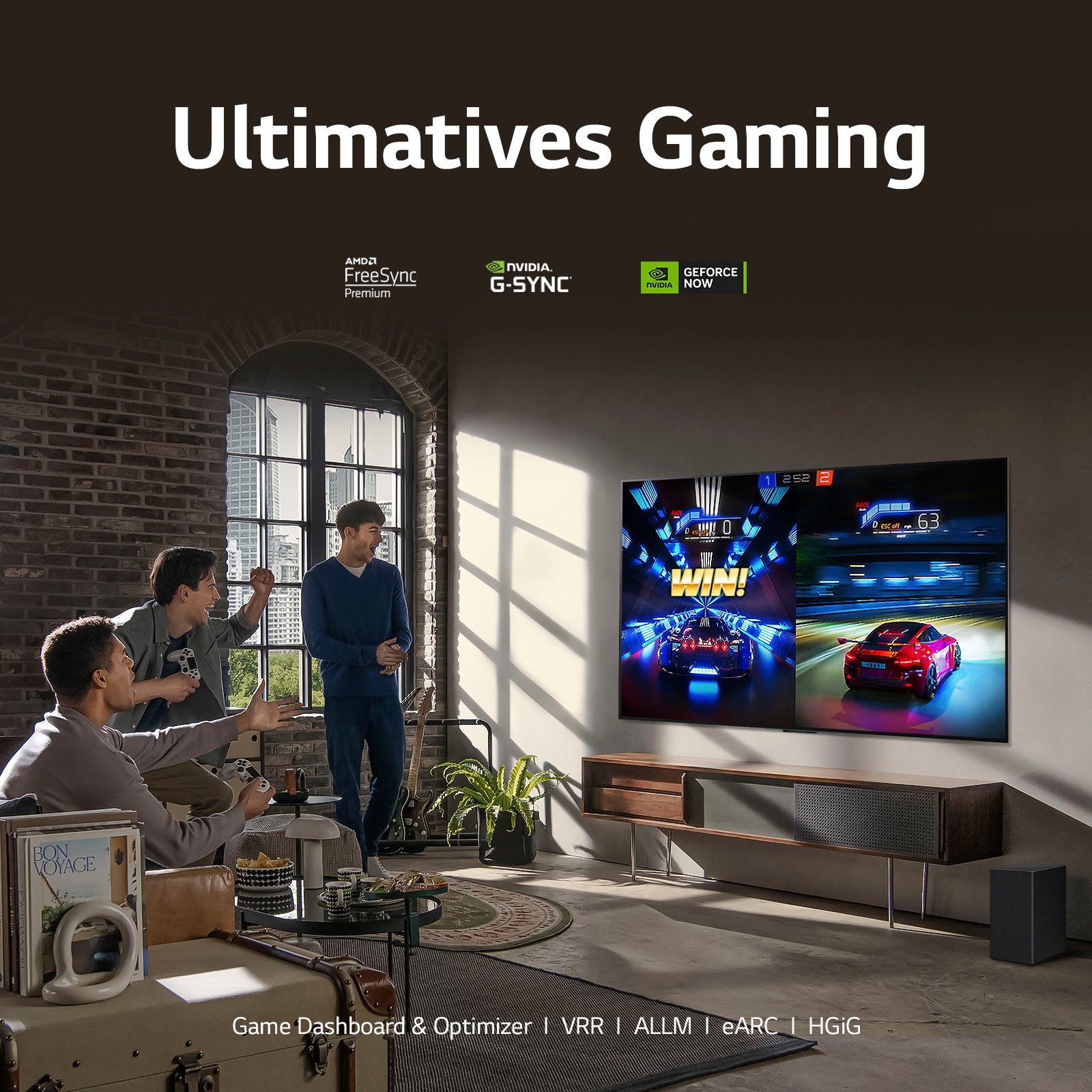 LG OLED-TV OLED55G39LA, 139 cm / 55", 4K Ultra HD, Smart TV, OLED evo, α9 Gen6 4K AI-processor, Brightness Booster Max