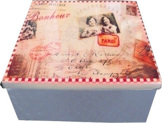 Myflair Möbel & Accessoires Sierkist Lola Opbergbox, van metaal, met deksel (set, 3 stuks)