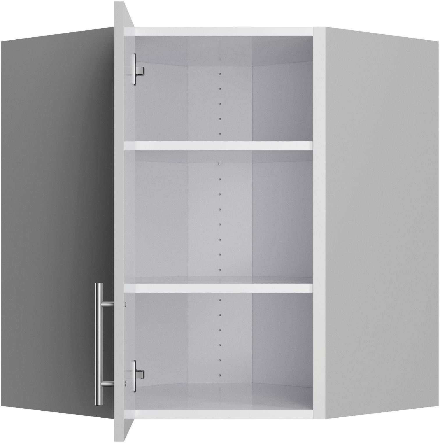 Kochstation Hangend hoekkastje KS-Ahus Breedte 60x60 cm