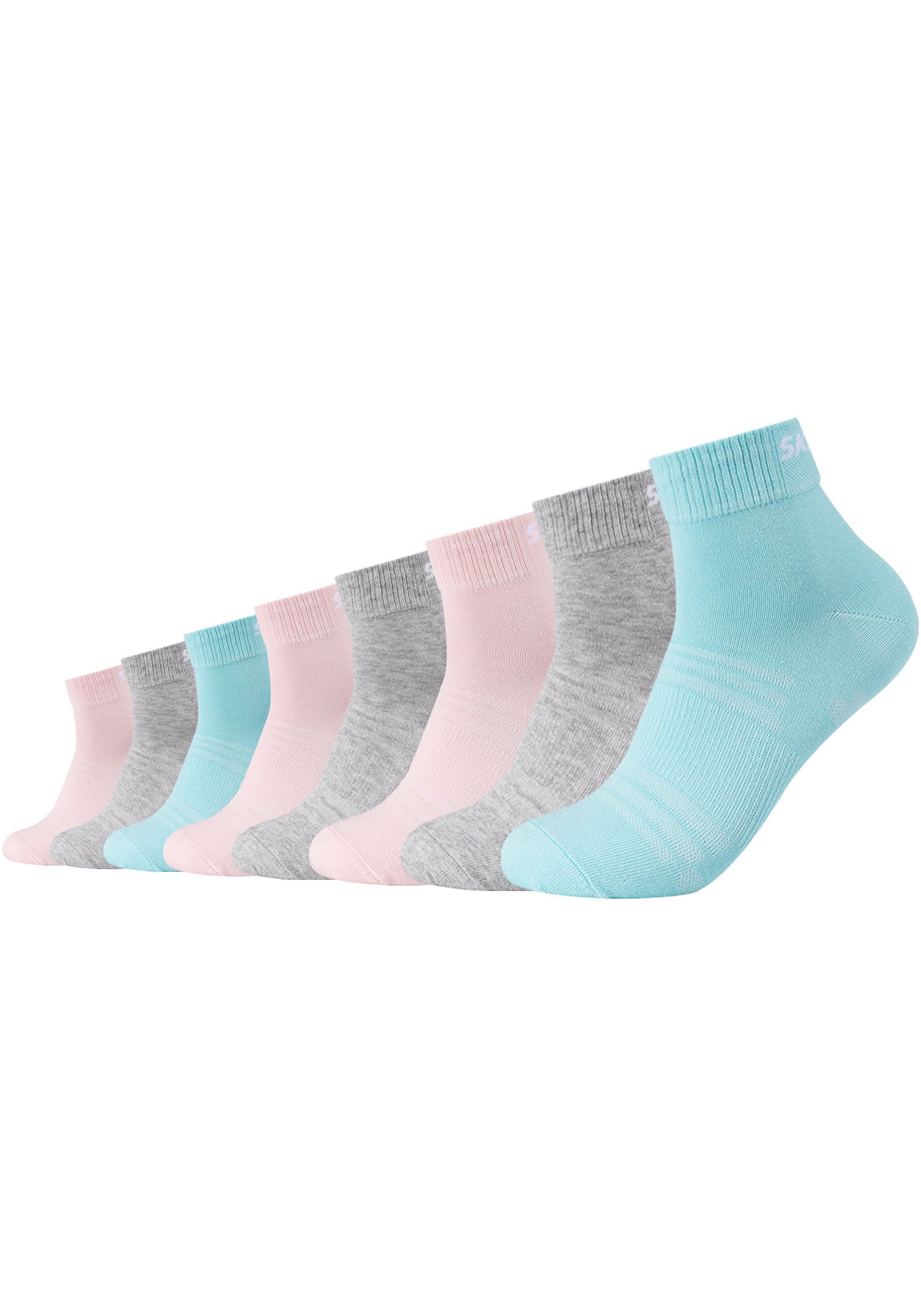Skechers Korte sokken Mesh ventilation met netbeluchting (Set van 8)