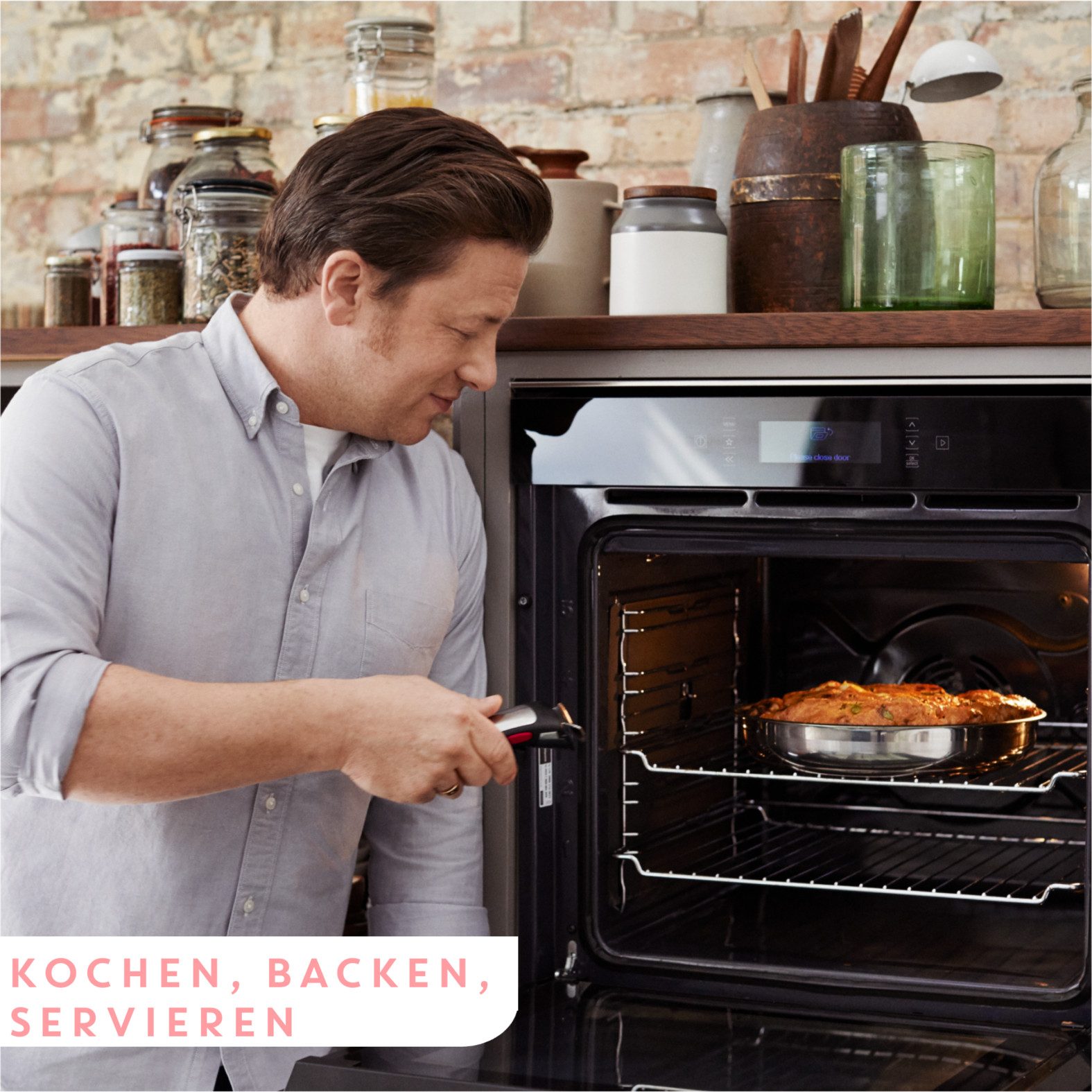 Tefal Pannenset Jamie Oliver Ingenio G6 ovenbestendig tot 250°c zonder handgreep, beschermrand, inductie (set, 3-delig)