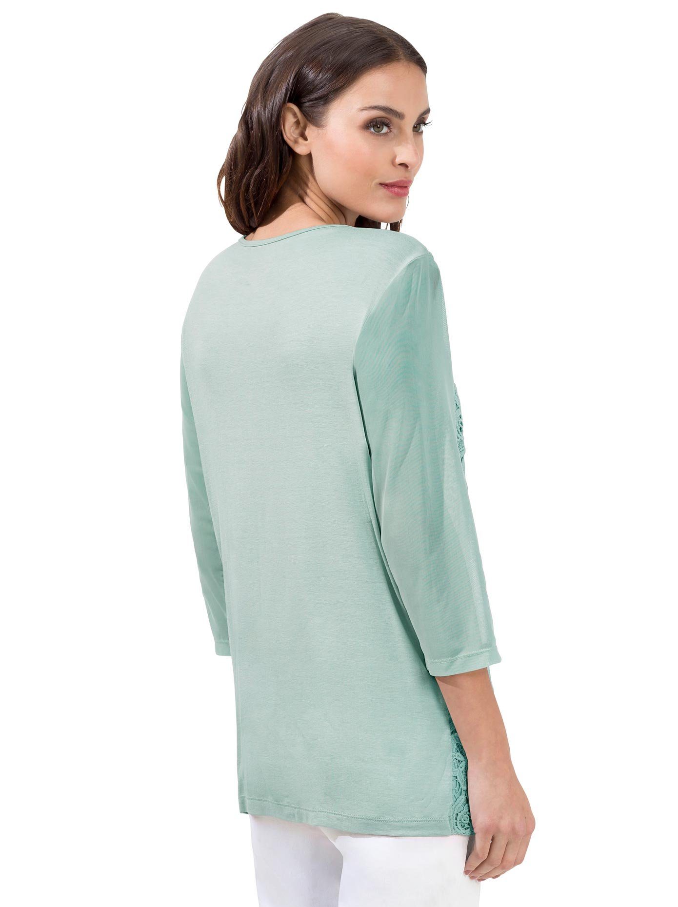 Lady Kanten Shirt (1-delig)