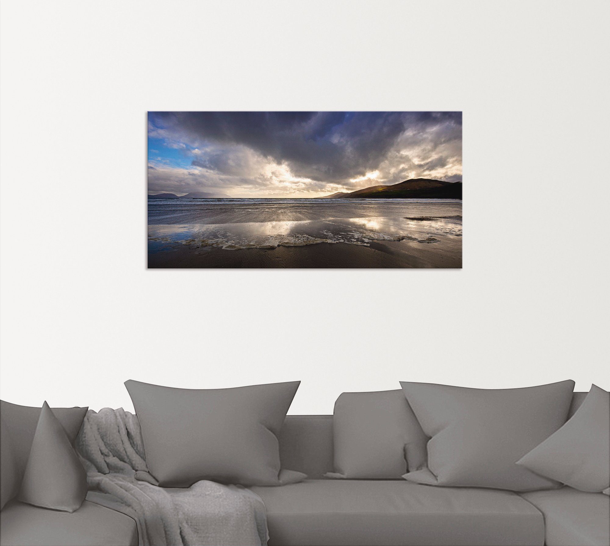 Artland Artprint Strandliefde II als artprint van aluminium, artprint voor buiten, artprint op linnen in verschillende maten