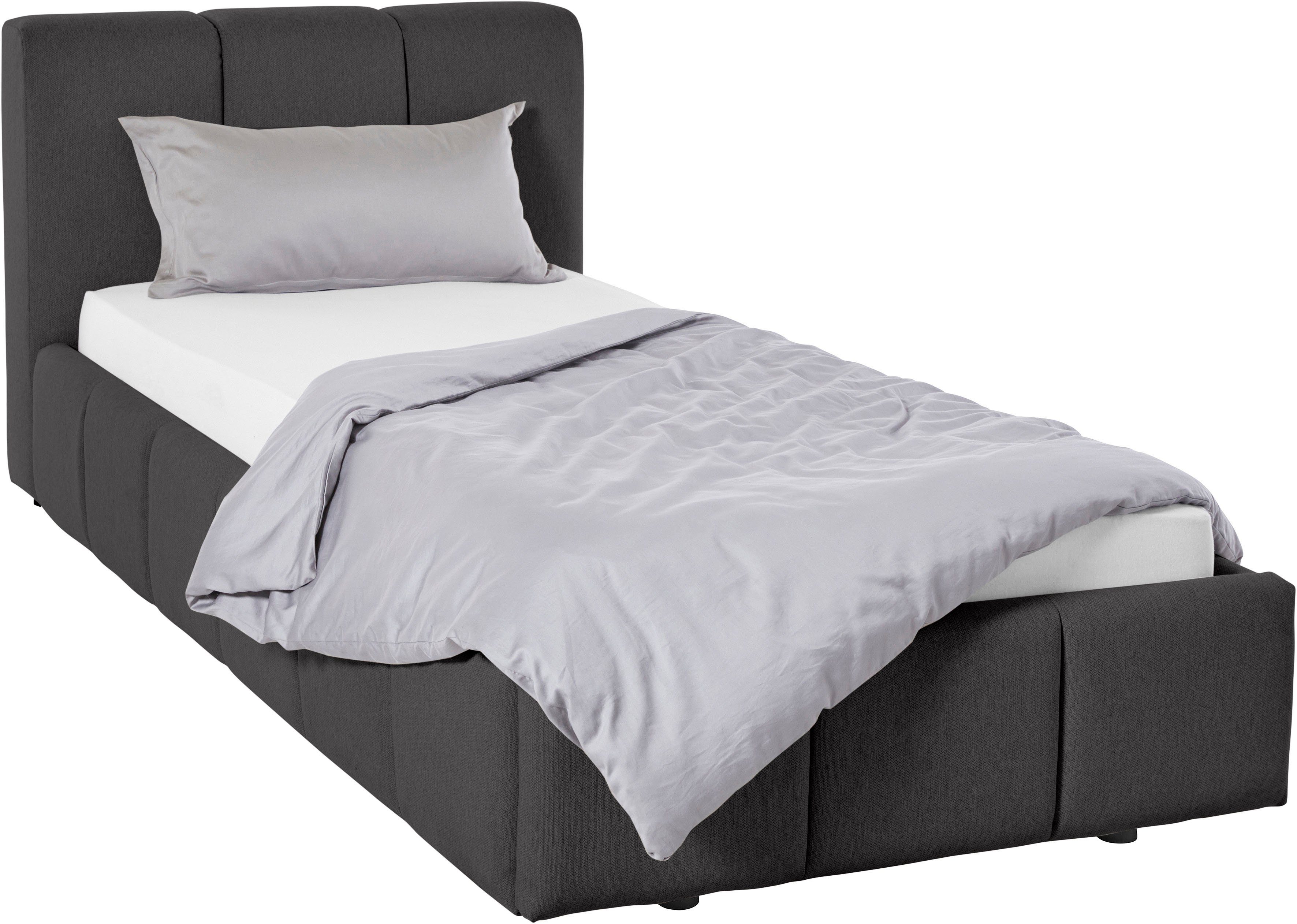 LeGer Home by Lena Gercke Gestoffeerd bed Maileen in 5 breedten en 3 kleuren, incl. rolbodem