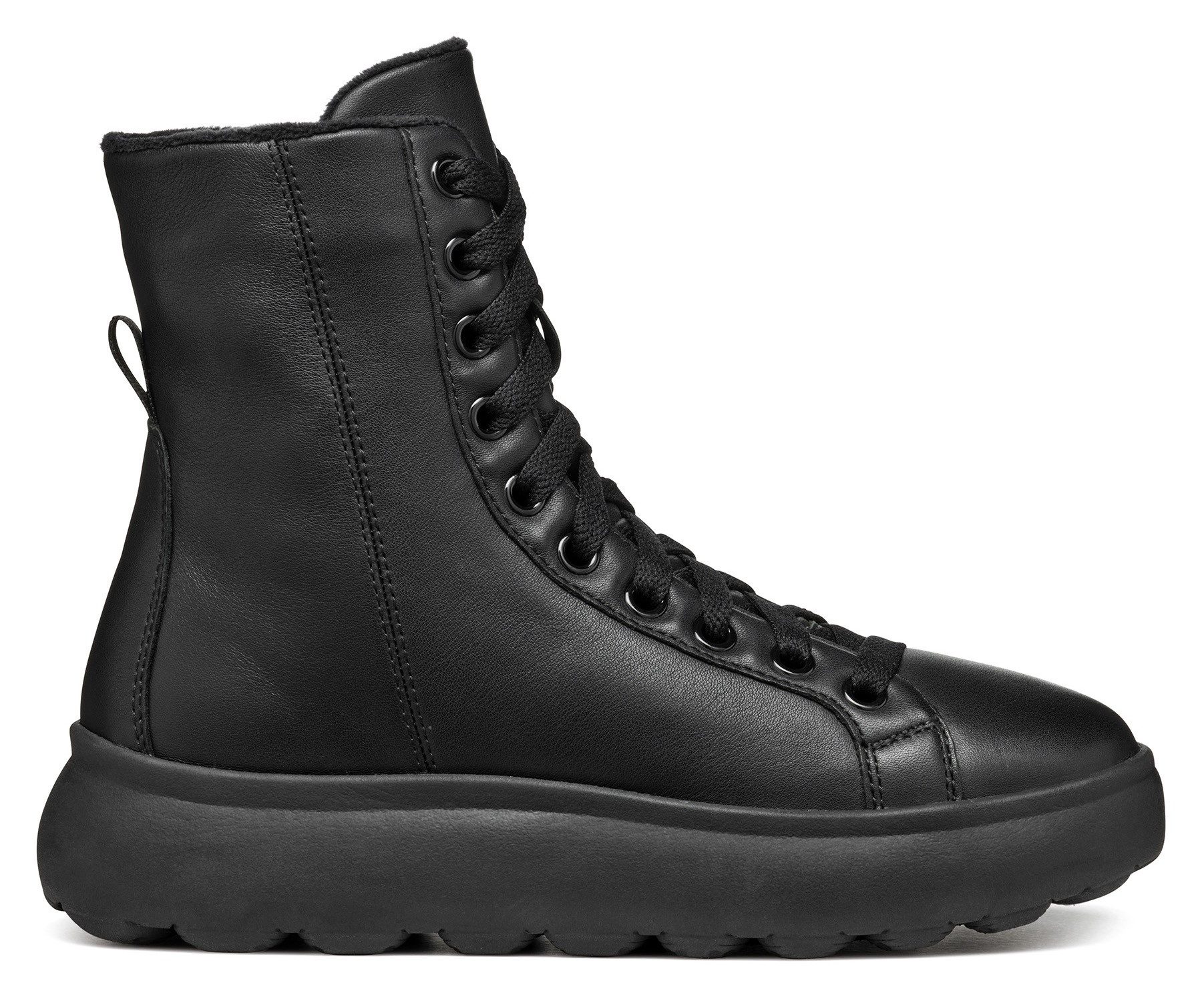Geox Veterschoenen D SPHERICA EC4.1 D Plateau boot, chunky boot, winterboot met warme voering