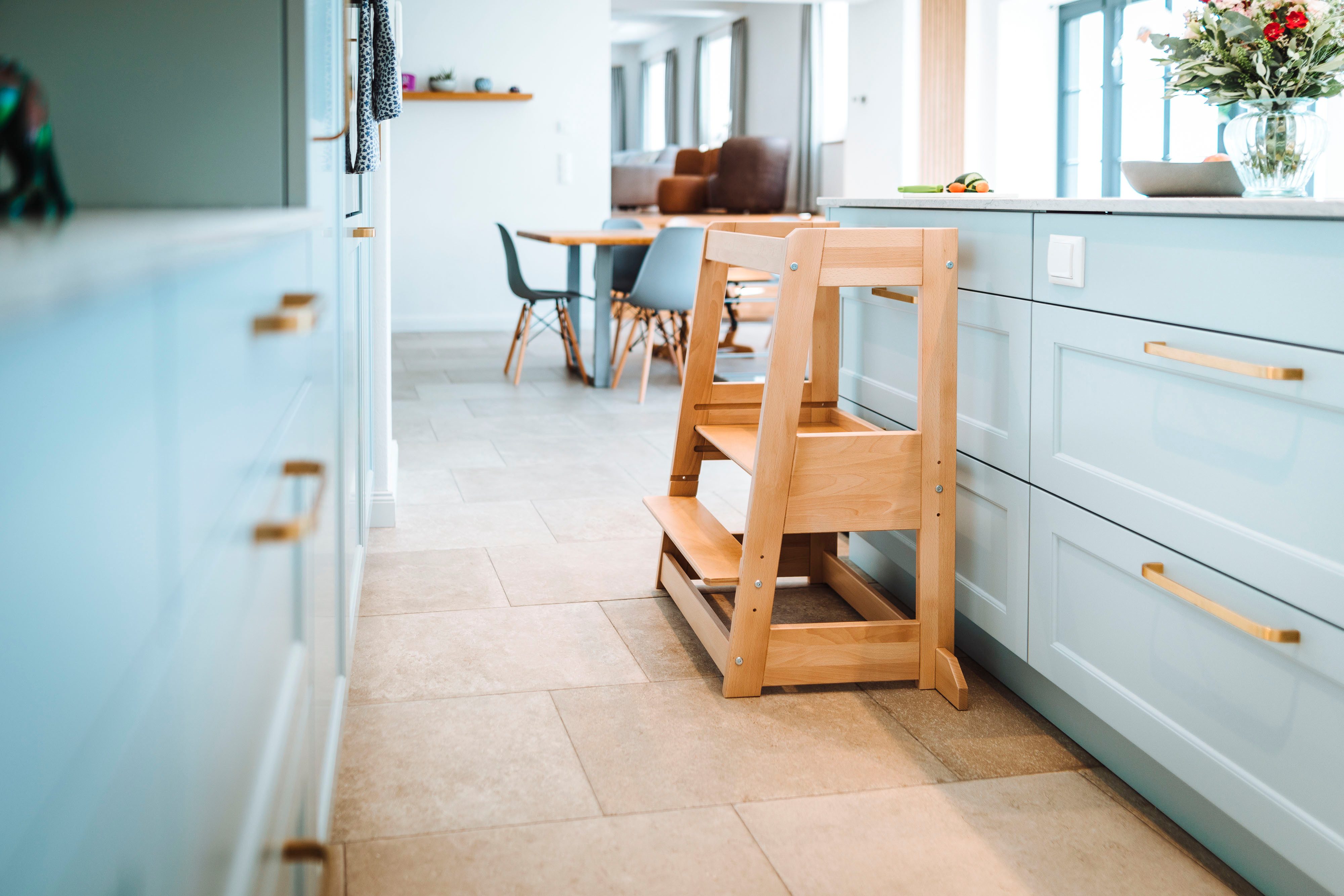 tiSsi® Stahulp Tweeledige leertoren, natuur