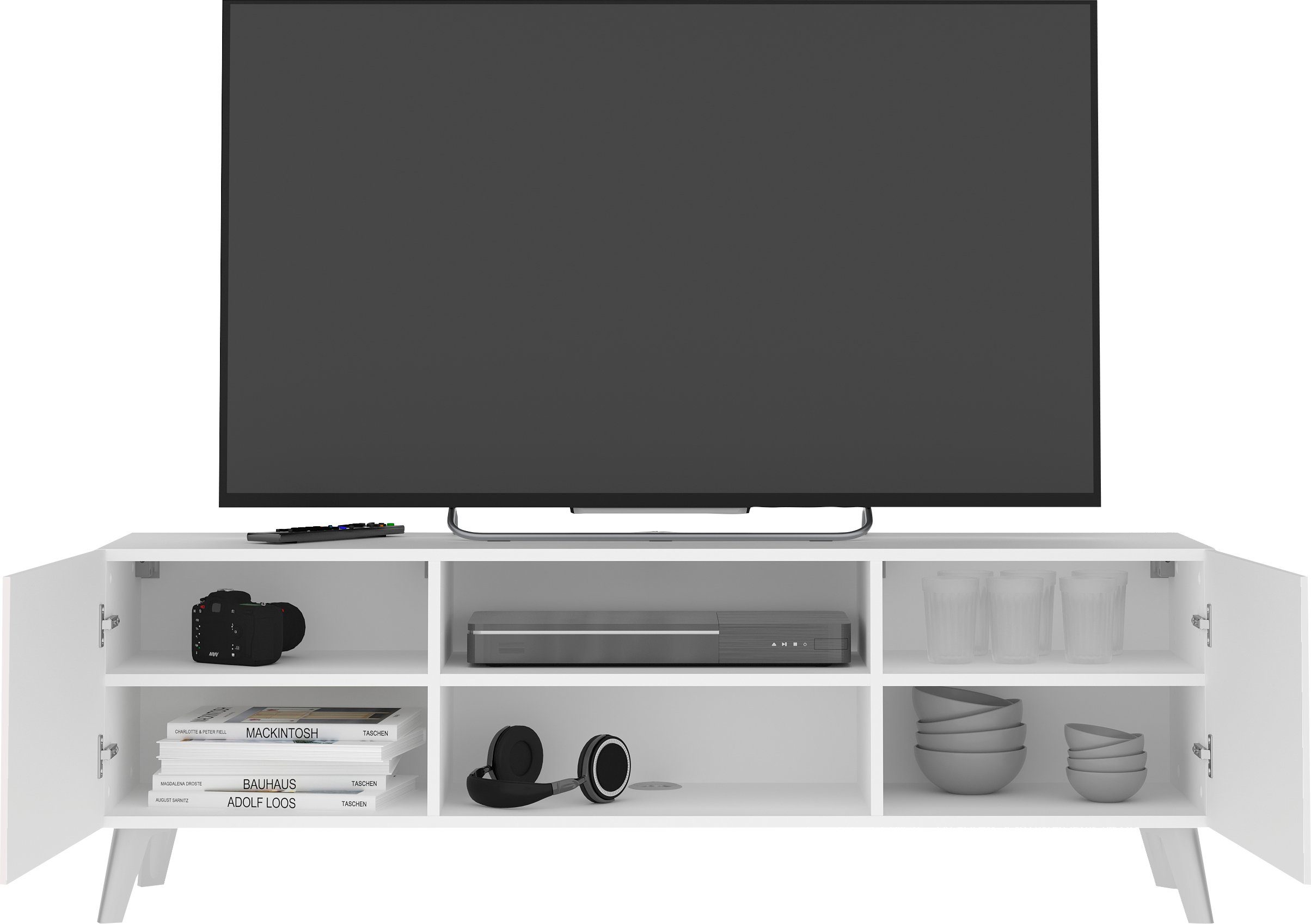 FMD Tv-meubel Brighton Breedte 140 cm