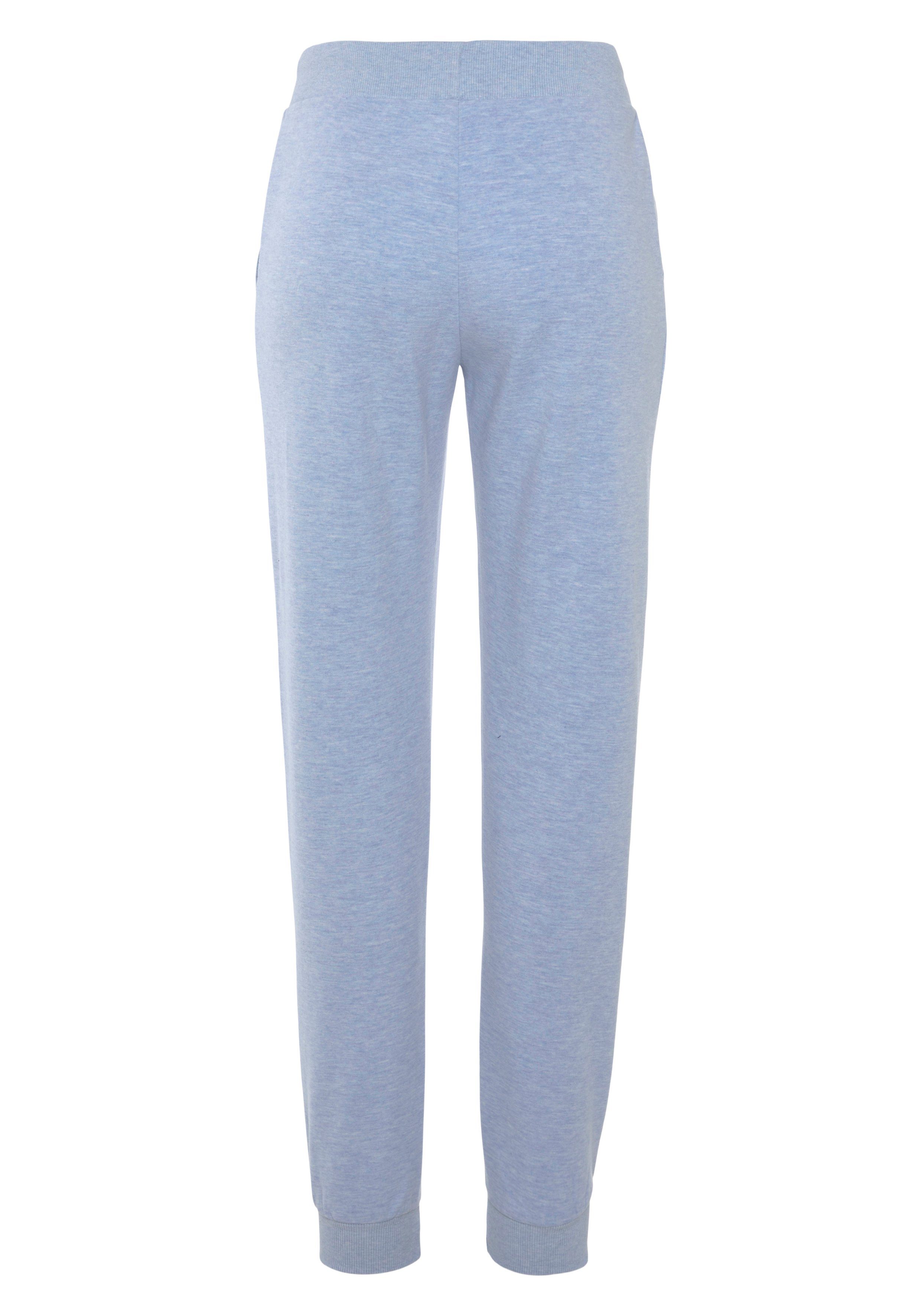 Bench. Loungewear Relaxbroek -loungebroek sweatbroek met glanzende logo-borduurwerk loungewear loungepak