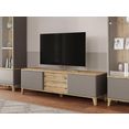 inosign tv-meubel rula 2 deuren, 178,5 cm breed grijs