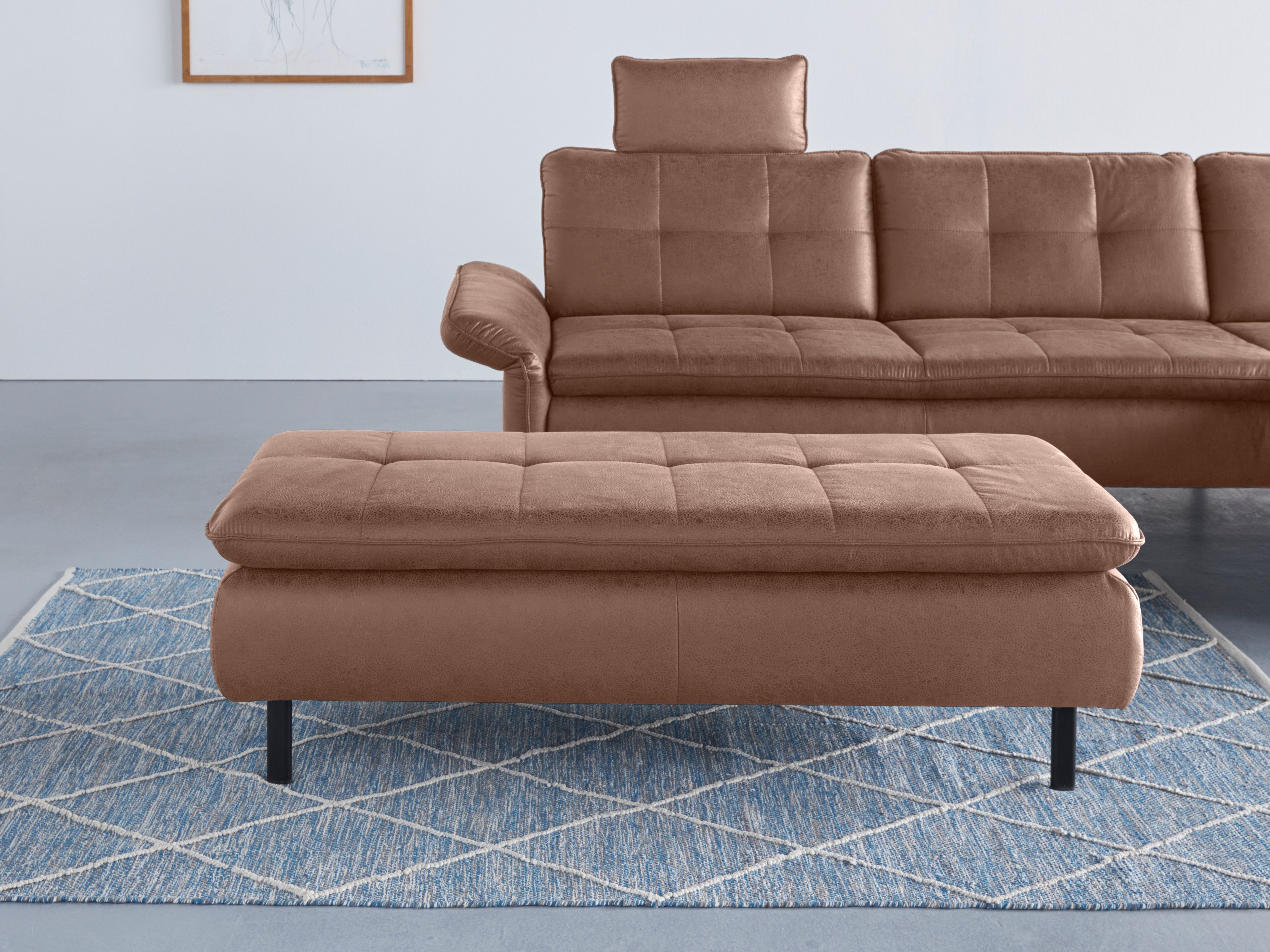 INOSIGN Hockerbank Birkholm passend bij de birkholm-serie, bxdxh: 137 x 65 x 44 cm