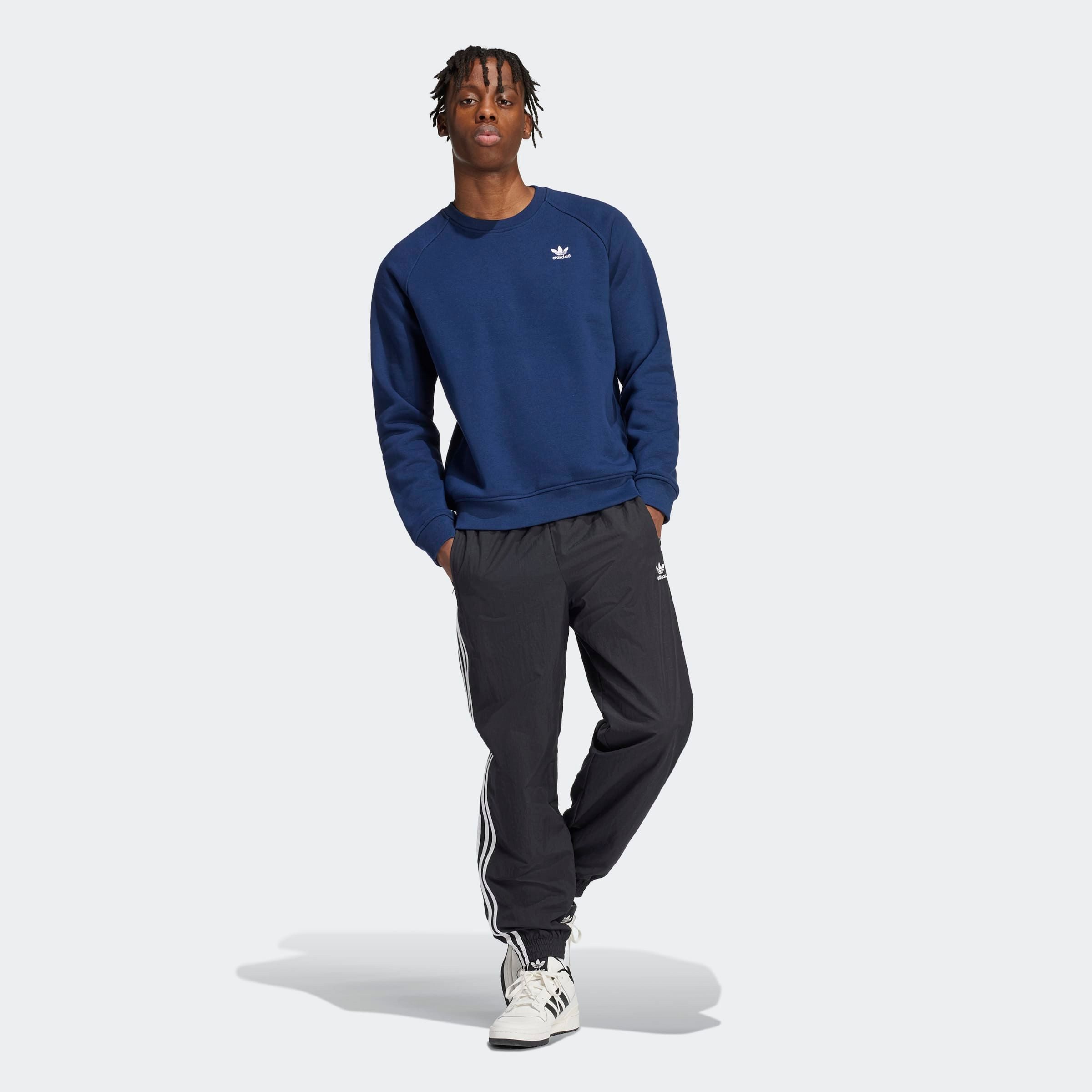 adidas Originals Sweatshirt ESS CREW Essentials pullover, zachte binnenkant
