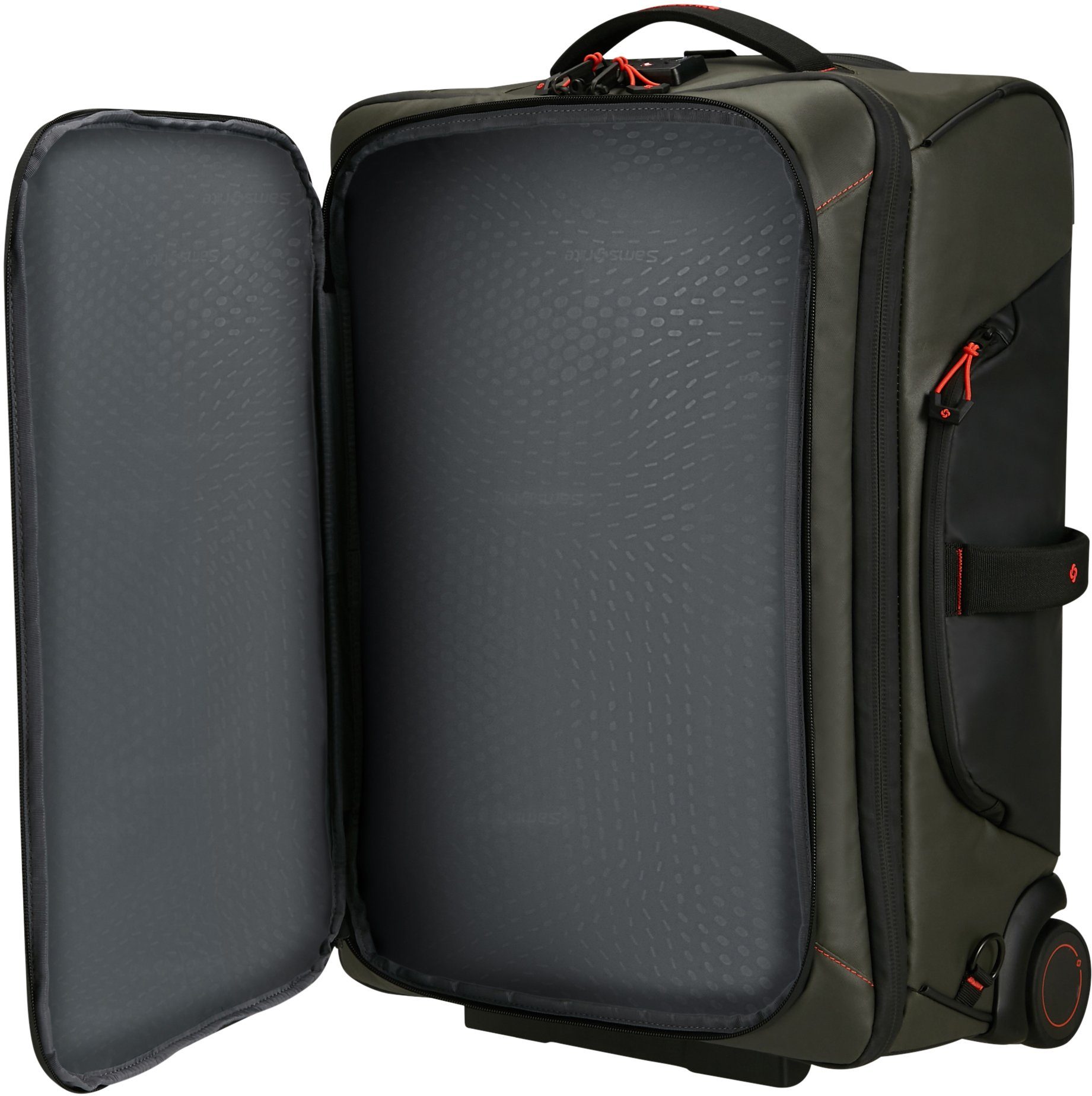 Samsonite Reistas ECODIVER met trolley- en rugzakfunctie, gedeeltelijk van gerecycled materiaal