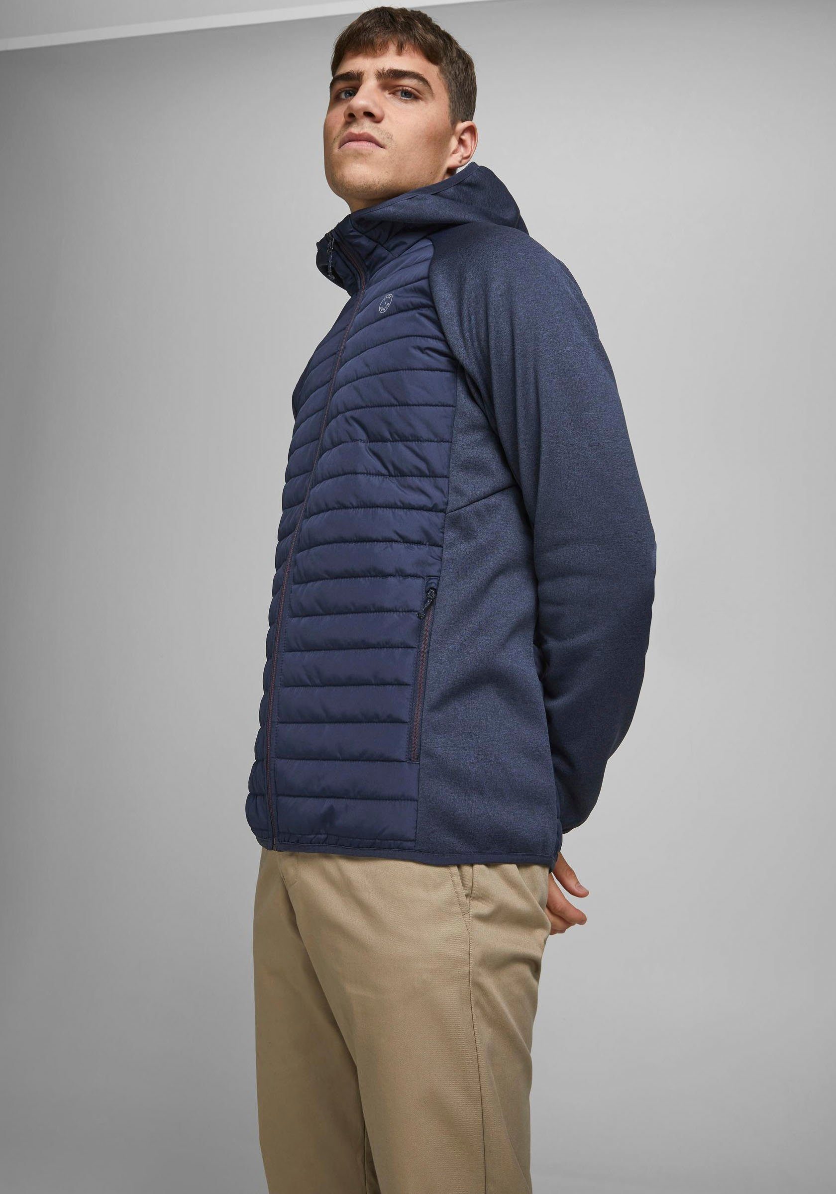 Jack & Jones Gewatteerde jas JJEMULTI met capuchon en voering
