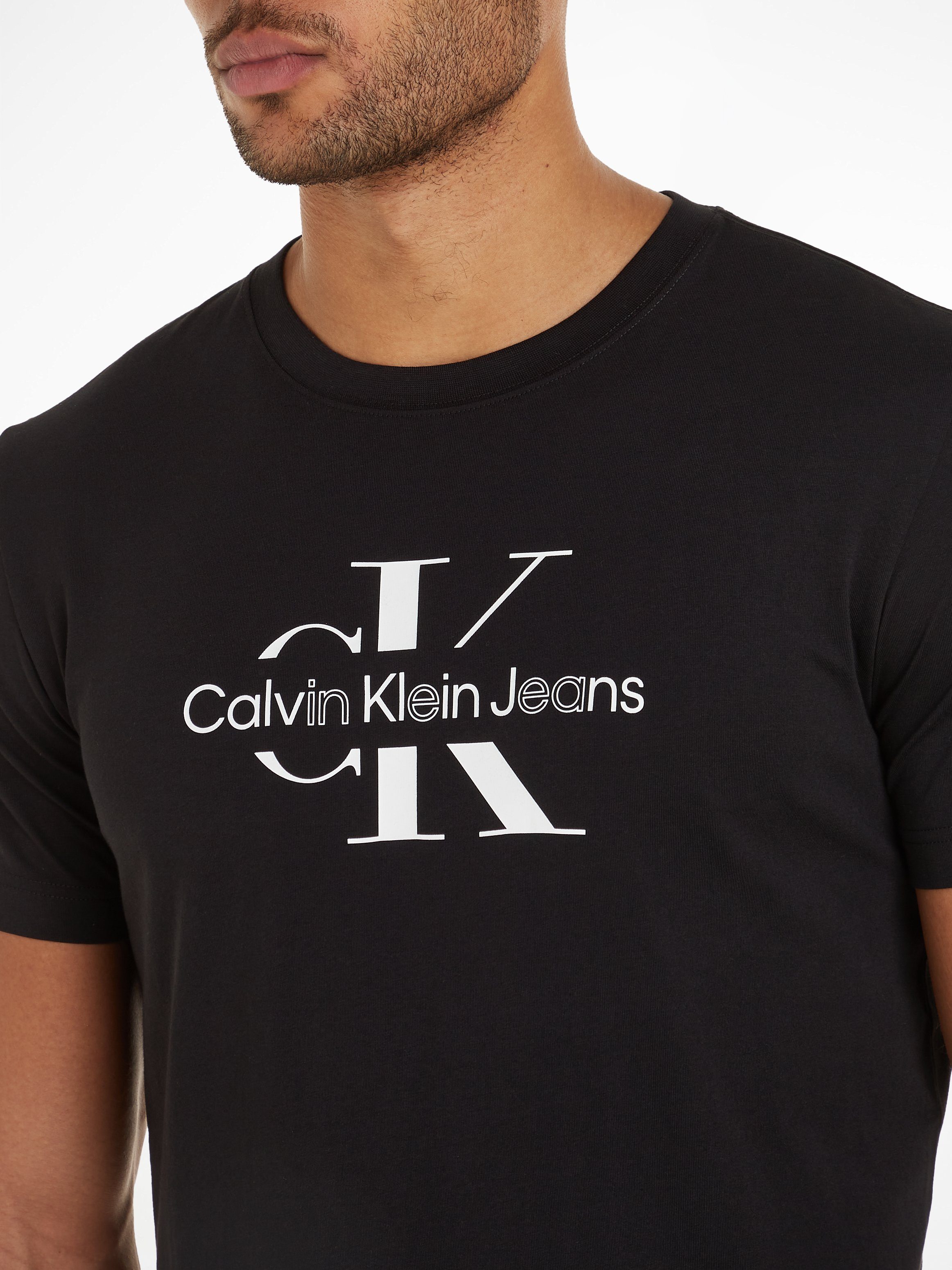 Calvin Klein T-shirt DISRUPTED OUTLINE MONOLOGO TEE