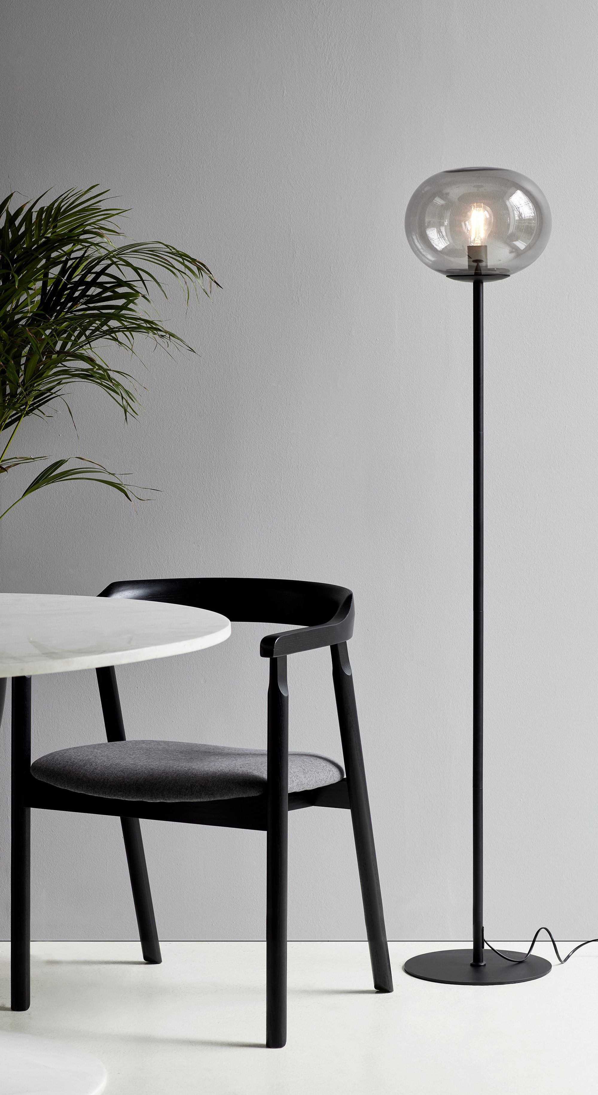 Nordlux Staande lamp Alton Rookglas