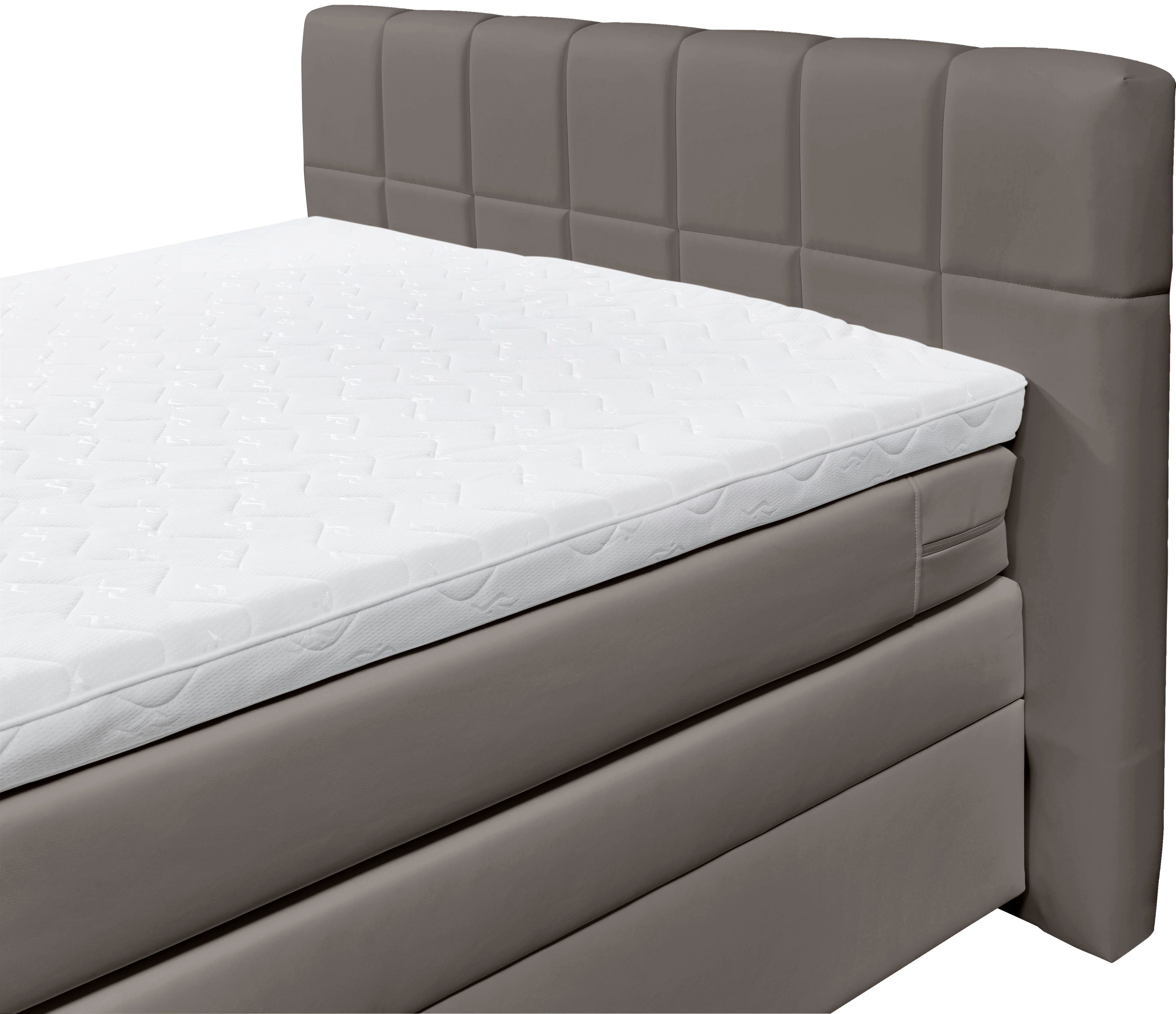 INOSIGN Boxspring Airdrie inclusief bedkist en topper