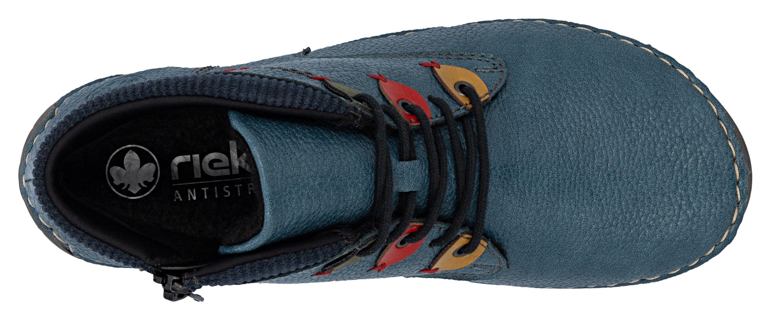 Rieker Veterschoenen Enkellaarsjes, casual boots, high top sneaker met binnenritssluiting